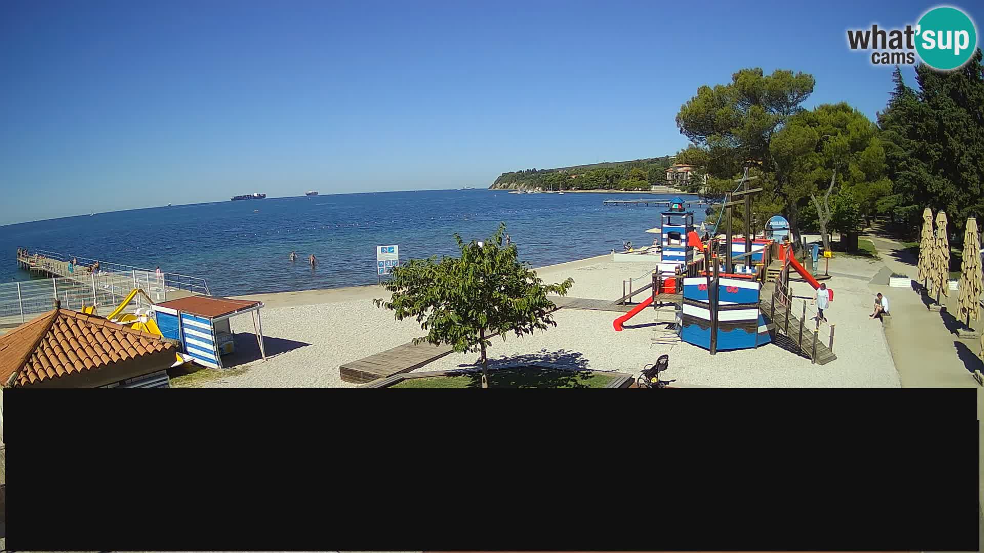 Live webcam Ankarano – Adria Ankaran Hotel & Resort – Slovenia