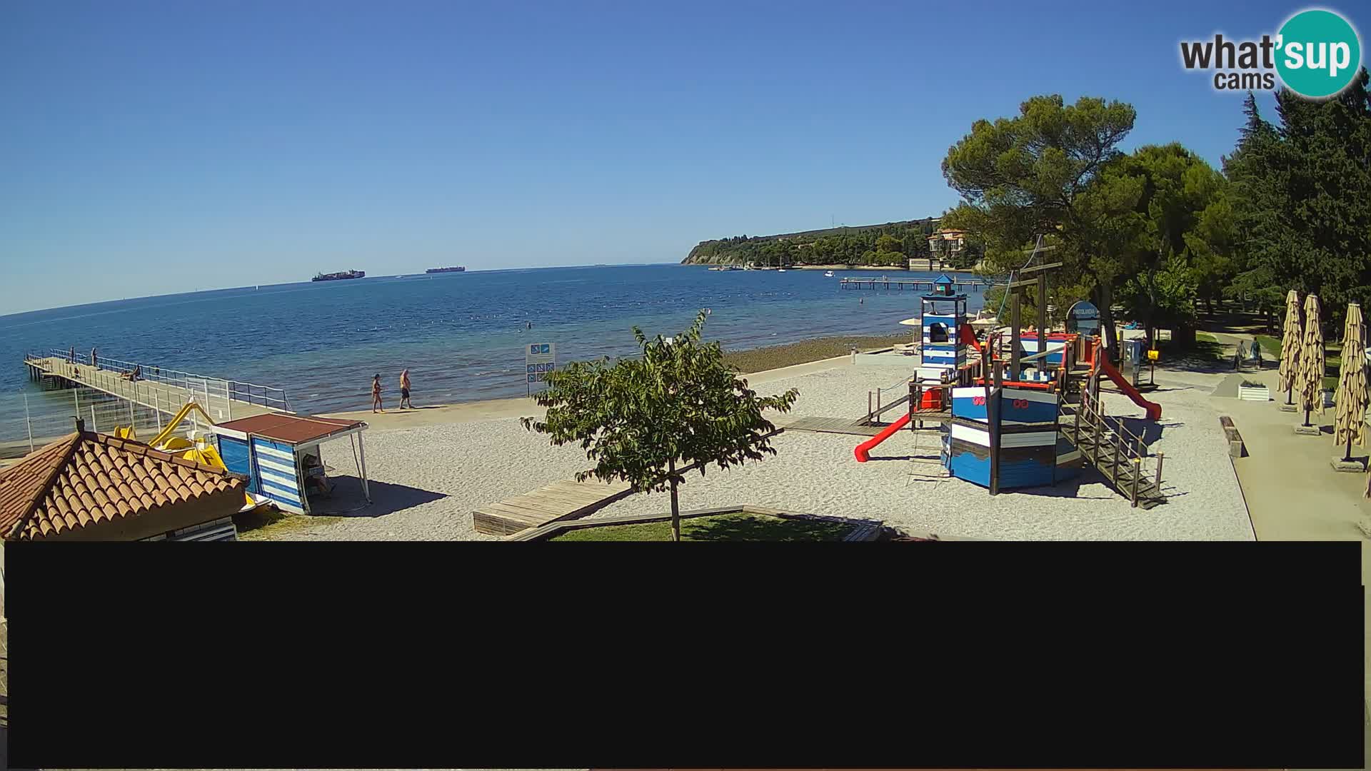 Live webcam Ankarano – Adria Ankaran Hotel & Resort – Slovenia