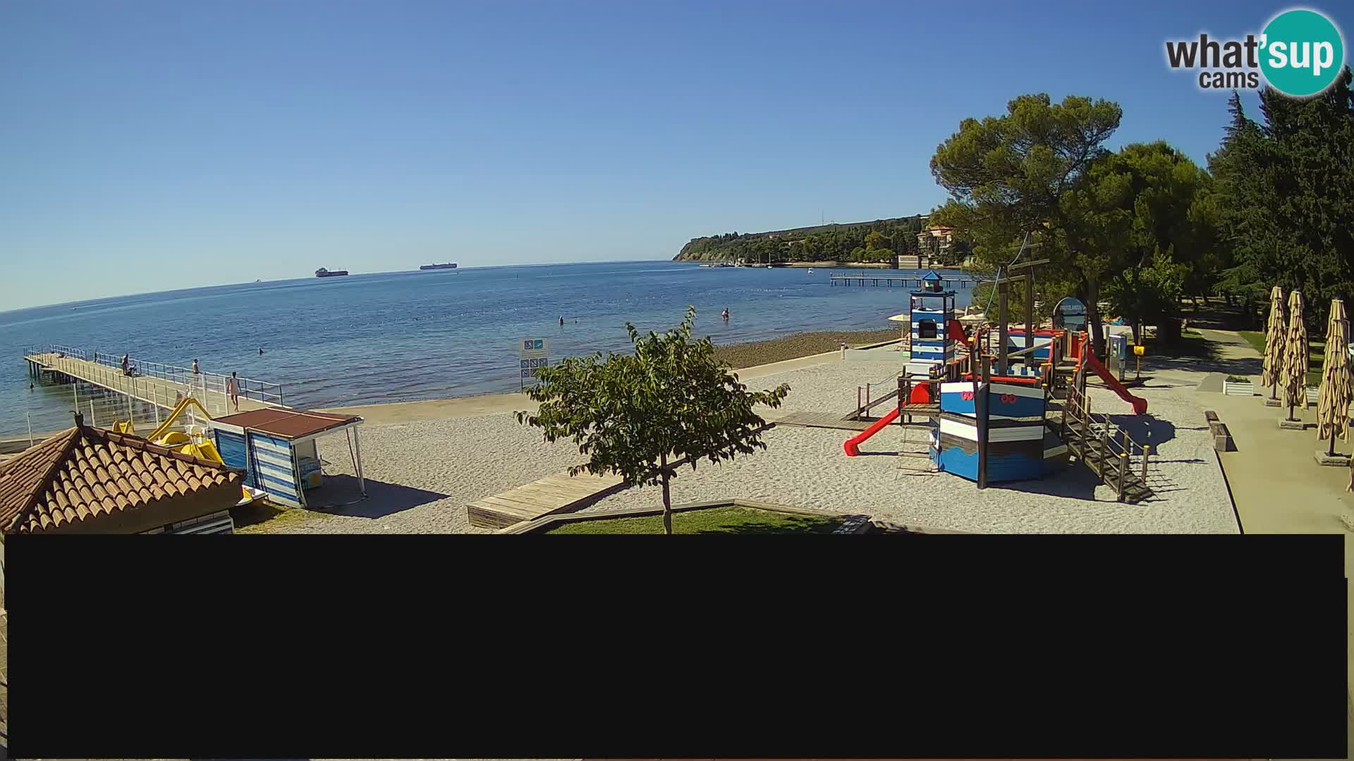 Live webcam Ankaran – Adria Ankaran Hotel & Resort – Slovenia