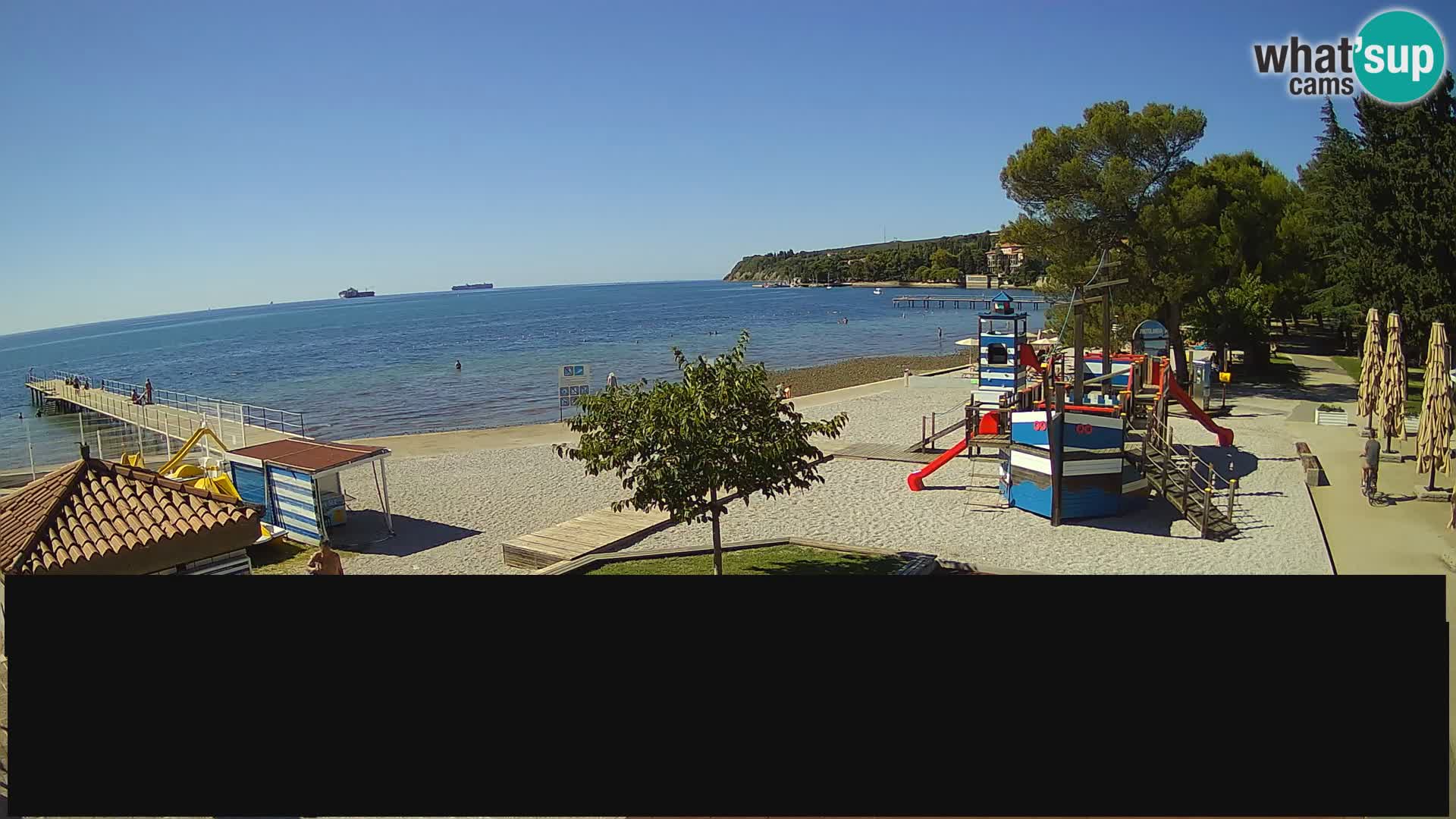 Live webcam Ankaran – Adria Ankaran Hotel & Resort – Slovenia