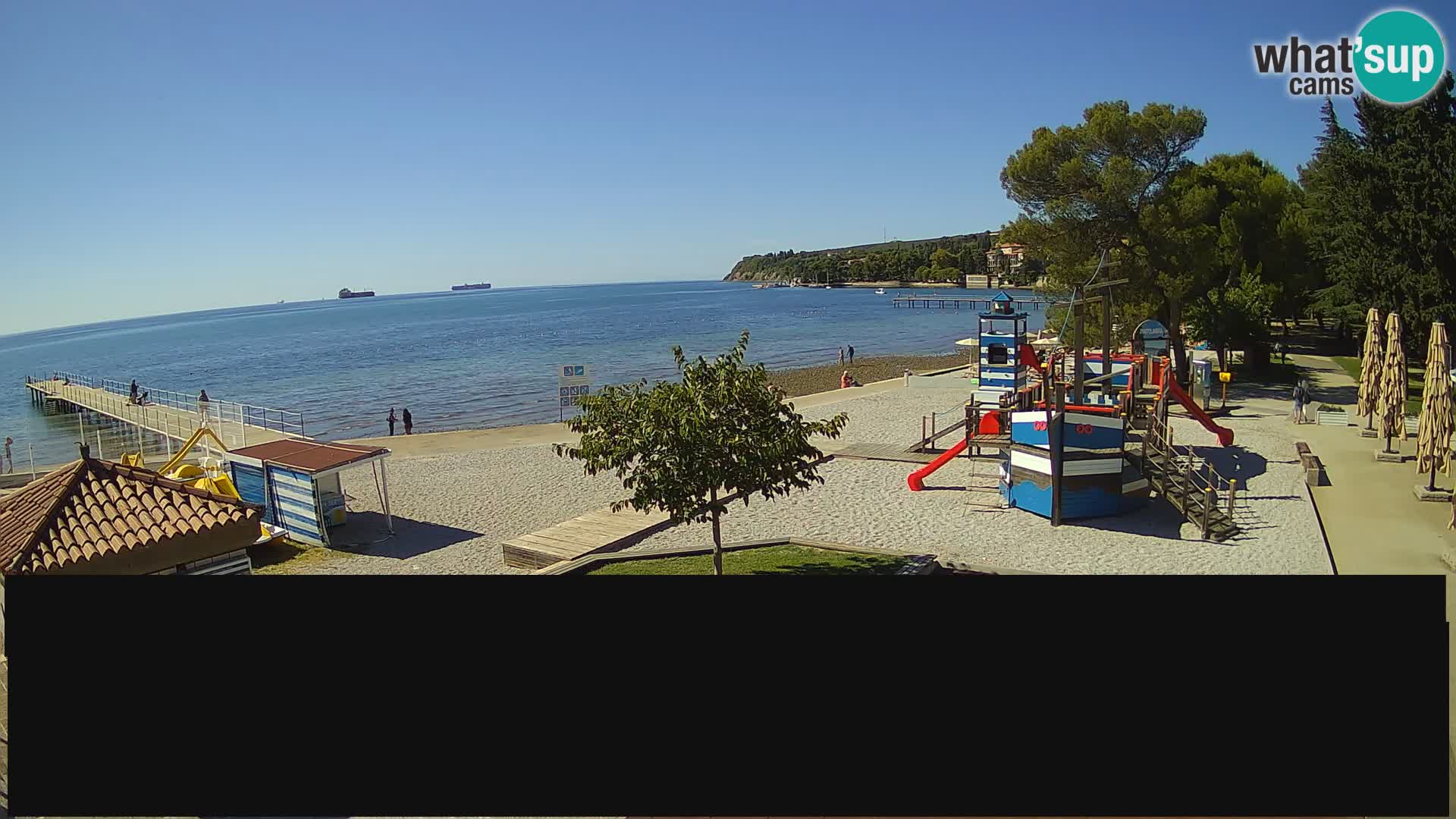 Web kamera uživo Ankaran – Adria Ankaran Hotel & Resort – Slovenija