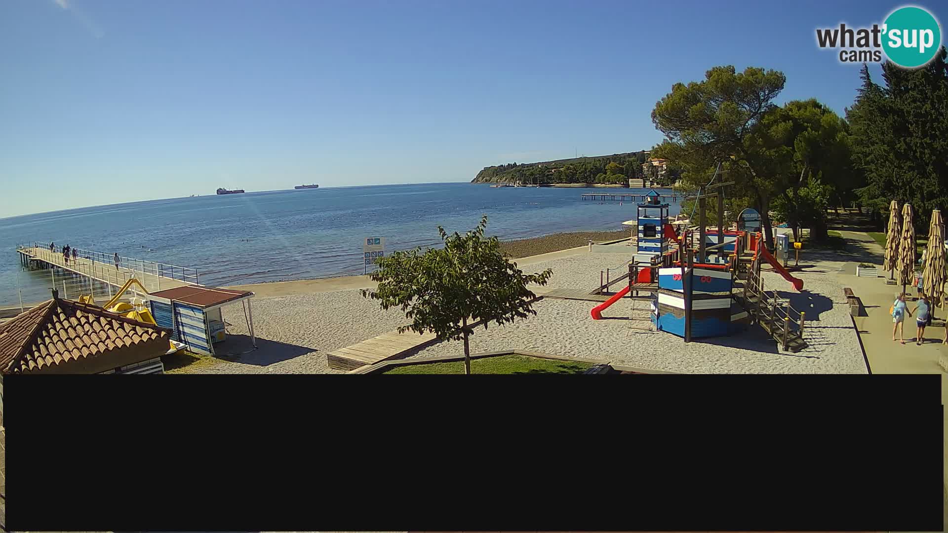 Web kamera uživo Ankaran – Adria Ankaran Hotel & Resort – Slovenija