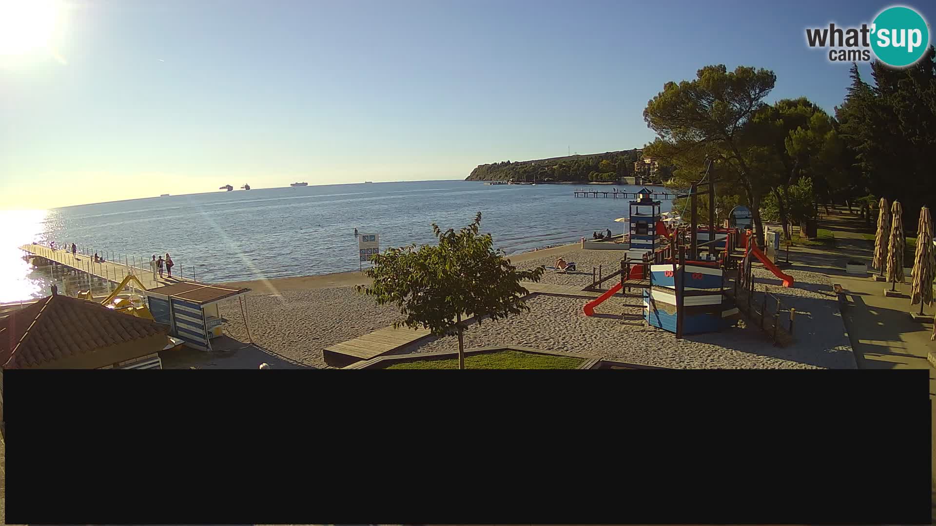 Webcam en direct Ankaran – Adria Ankaran Hotel & Resort – Slovénie