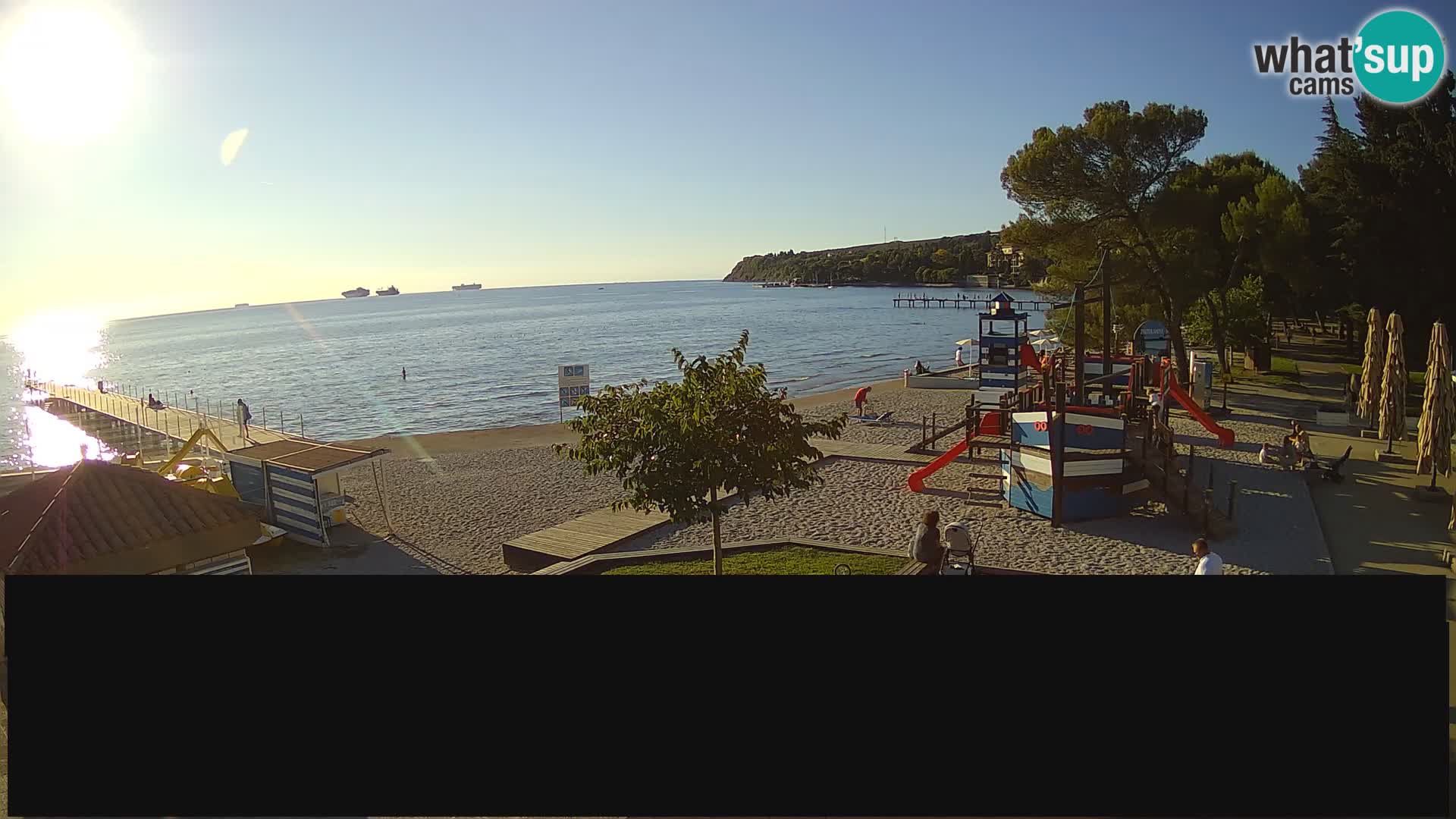 Live Webcam Ankaran – Adria Ankaran Hotel & Resort – Slowenien