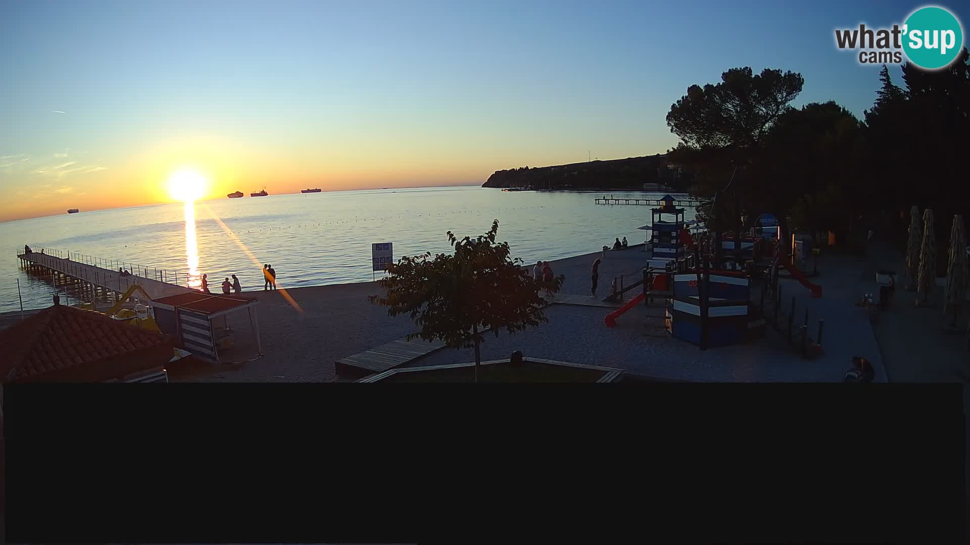 Cámara web en vivo Ankaran – Adria Ankaran Hotel & Resort – Eslovenia