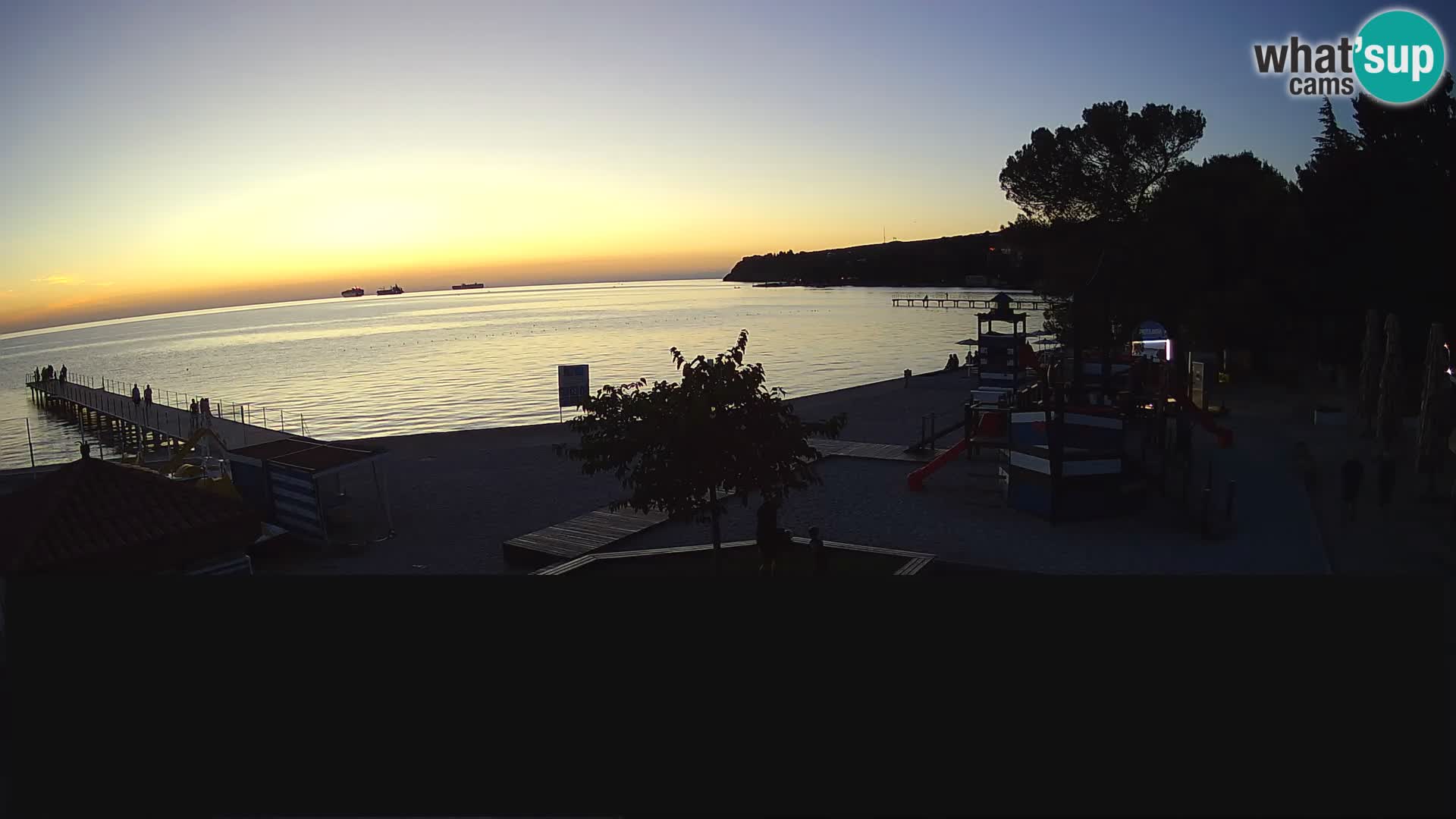 Cámara web en vivo Ankaran – Adria Ankaran Hotel & Resort – Eslovenia