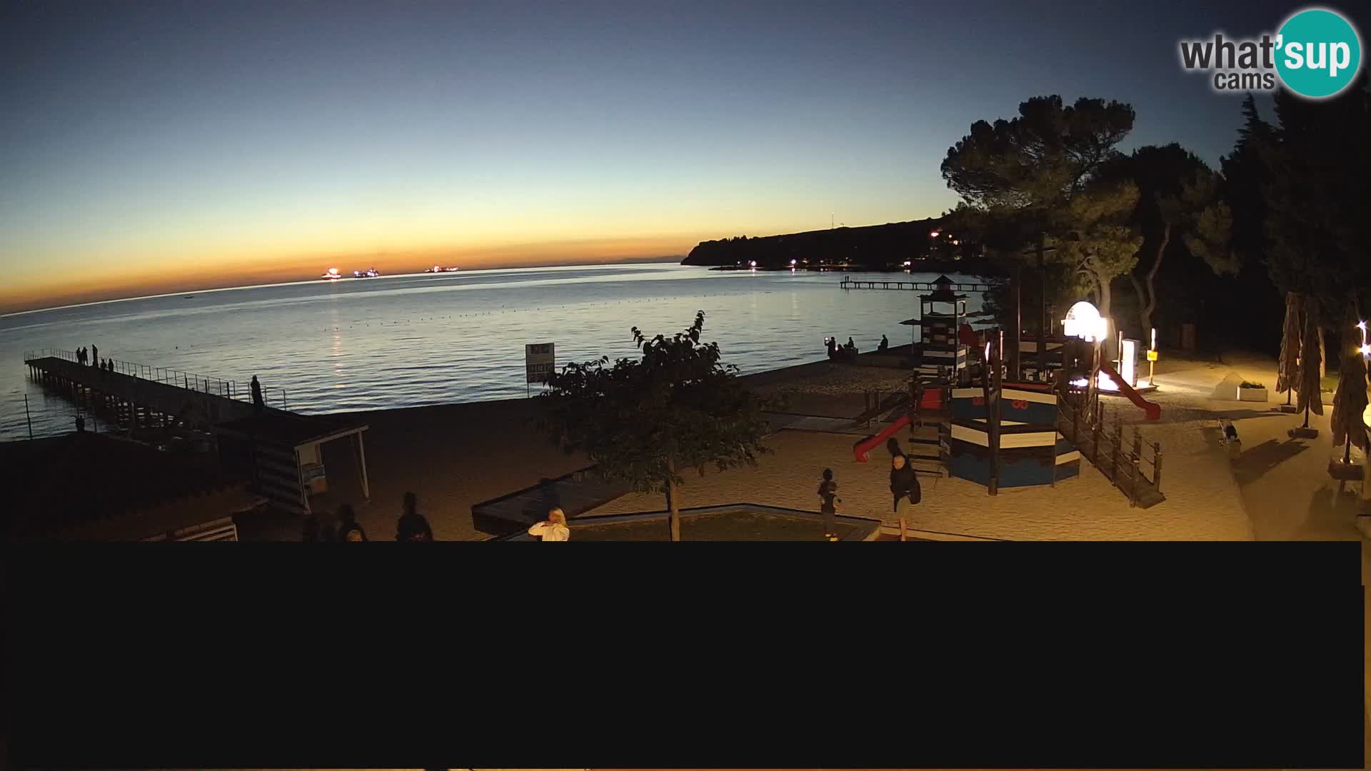 Live webcam Ankaran – Adria Ankaran Hotel & Resort – Slovenia