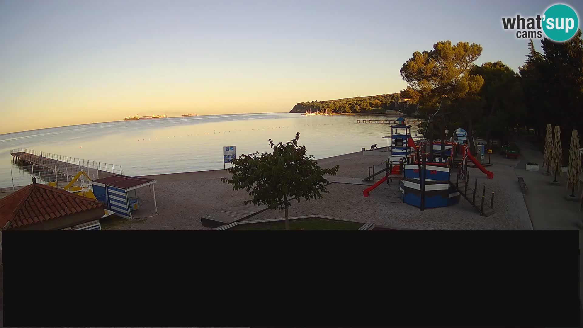 Cámara web en vivo Ankaran – Adria Ankaran Hotel & Resort – Eslovenia