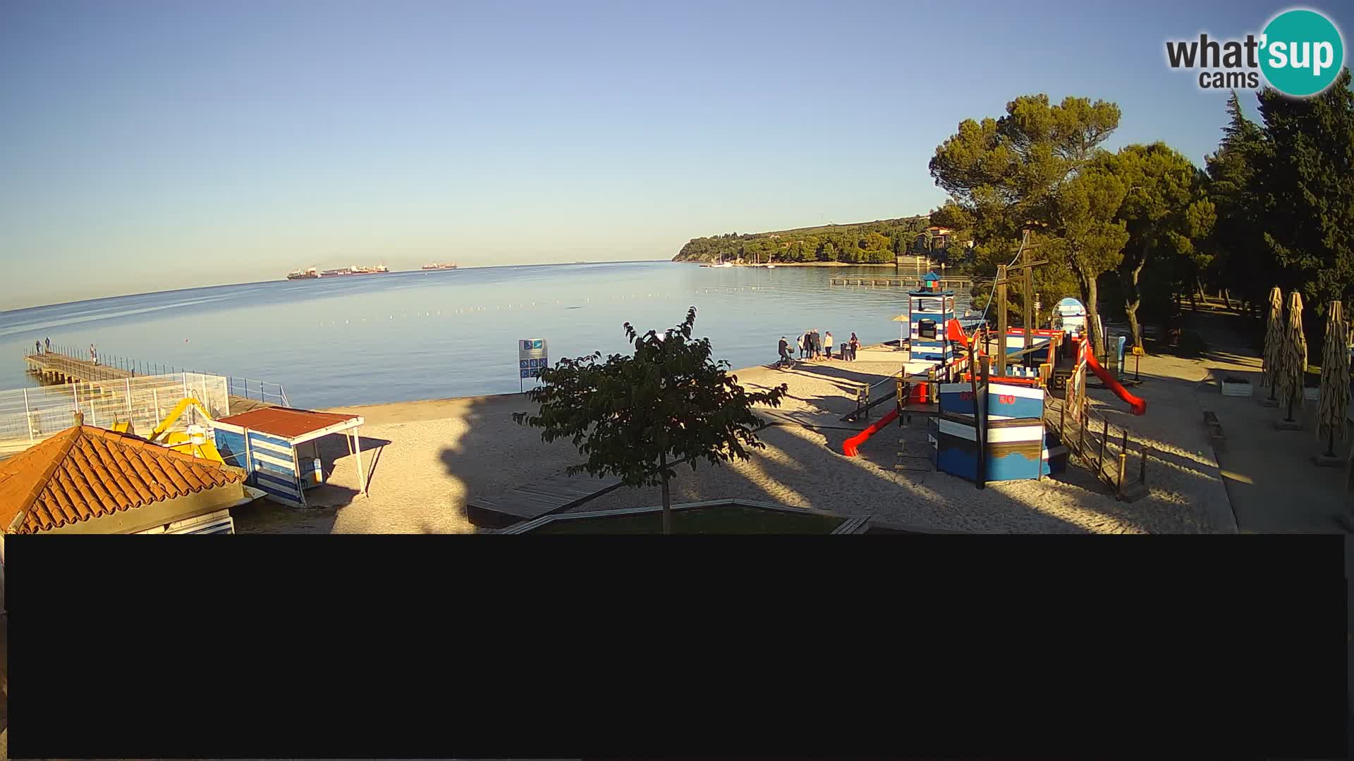 Webcam en direct Ankaran – Adria Ankaran Hotel & Resort – Slovénie