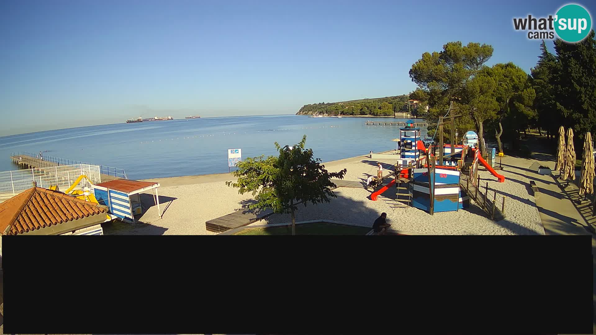 Live webcam Ankaran – Adria Ankaran Hotel & Resort – Slovenia