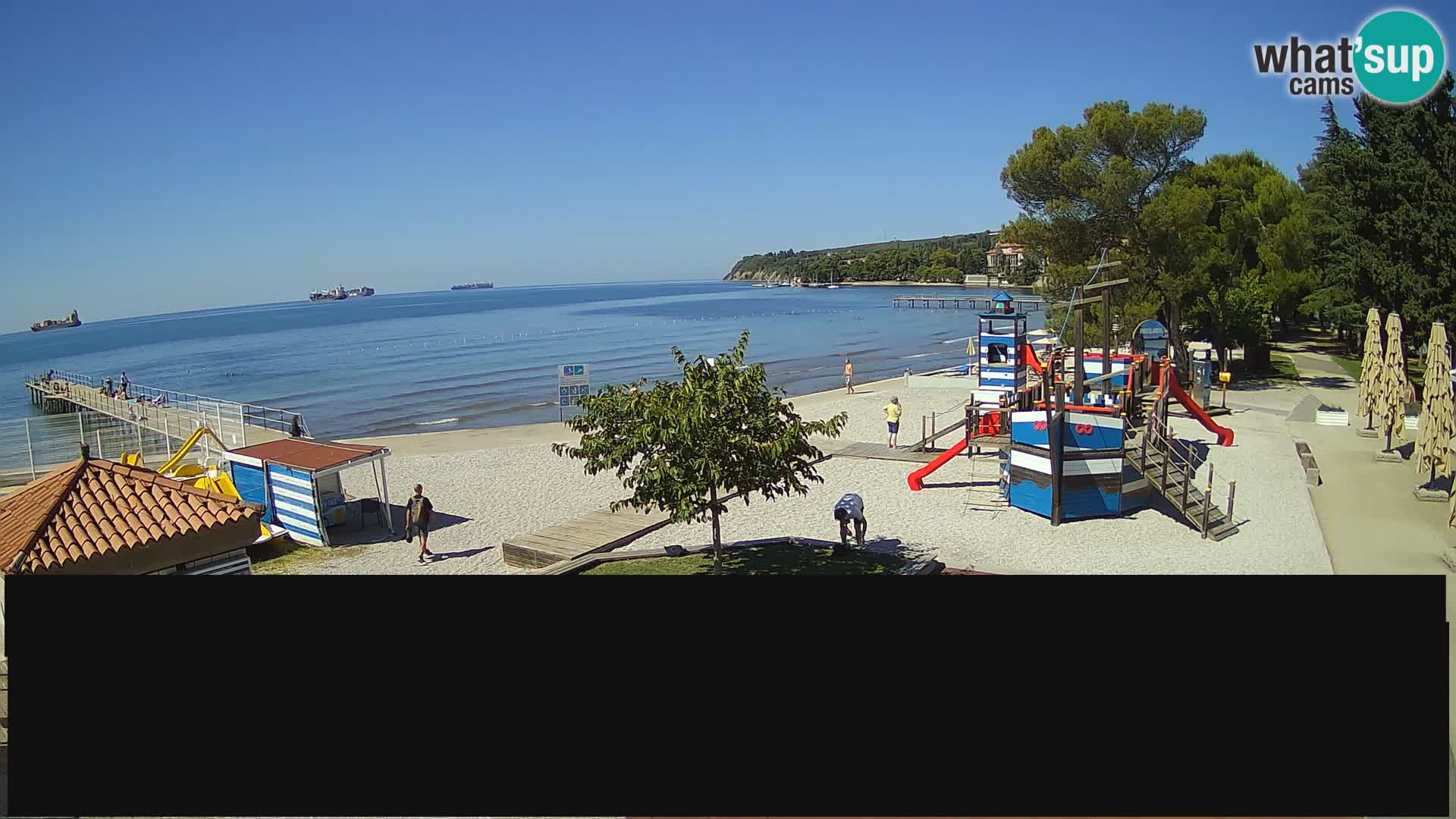 Webcam en direct Ankaran – Adria Ankaran Hotel & Resort – Slovénie