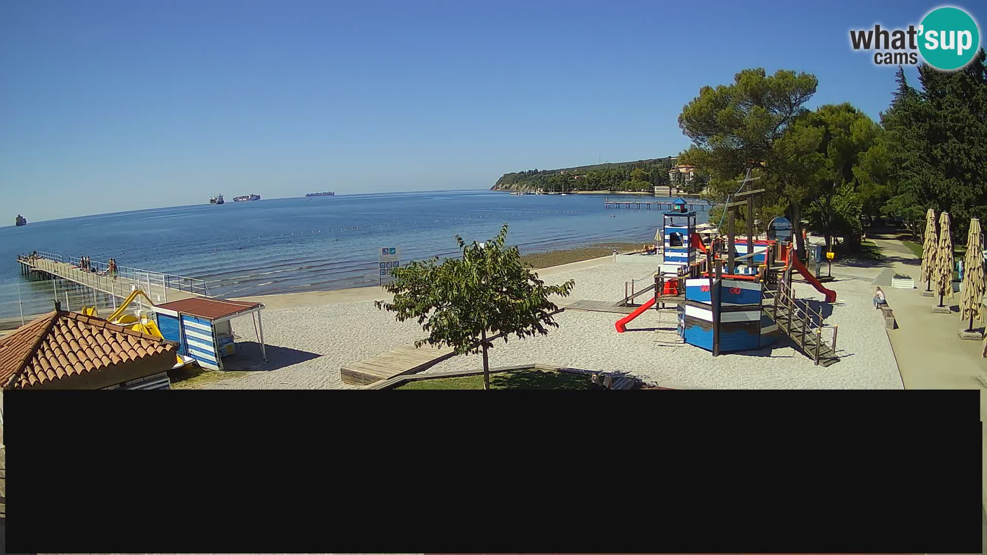 Webcam en direct Ankaran – Adria Ankaran Hotel & Resort – Slovénie