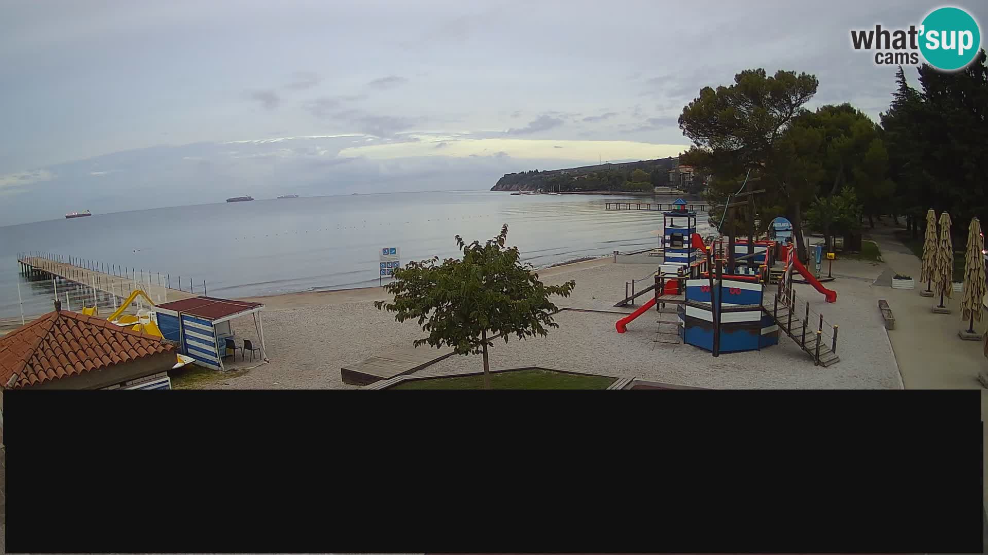 Cámara web en vivo Ankaran – Adria Ankaran Hotel & Resort – Eslovenia