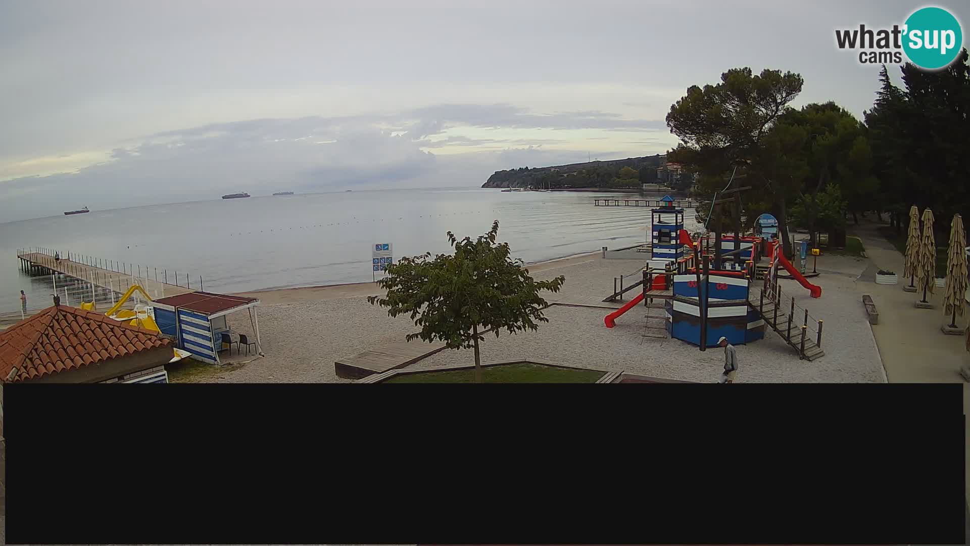 Webcam en direct Ankaran – Adria Ankaran Hotel & Resort – Slovénie