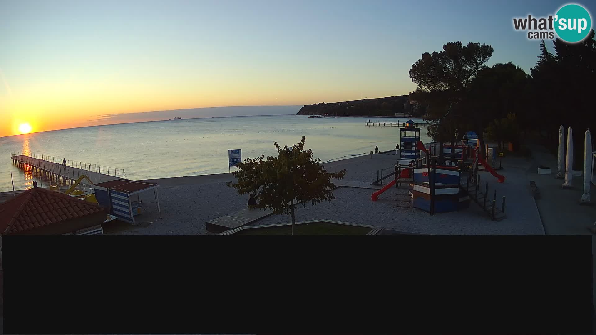 Live webcam Ankaran – Adria Ankaran Hotel & Resort – Slovenia