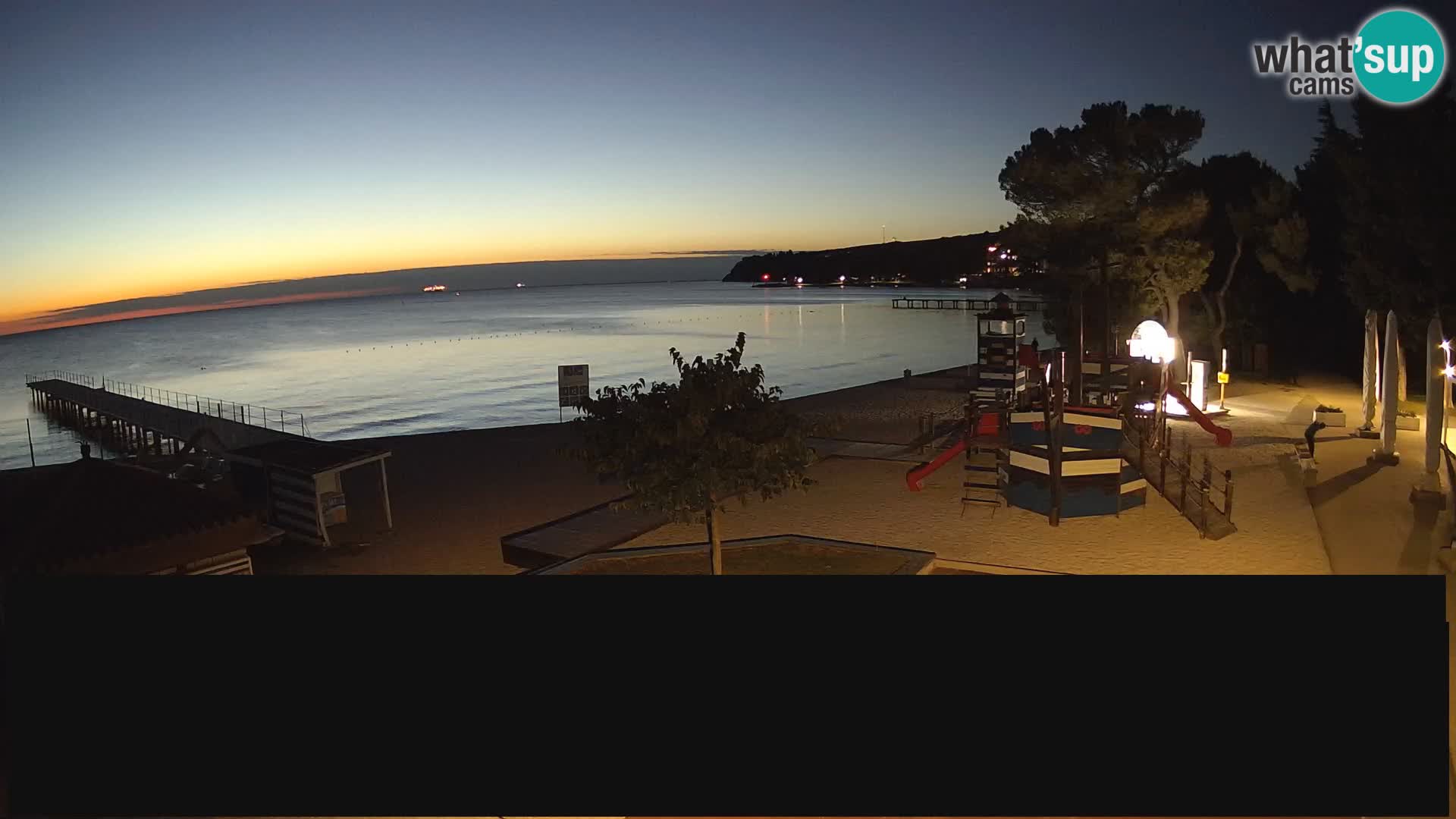 Live webcam Ankarano – Adria Ankaran Hotel & Resort – Slovenia