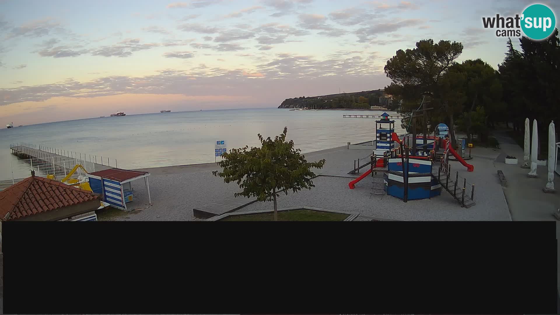Live webcam Ankarano – Adria Ankaran Hotel & Resort – Slovenia