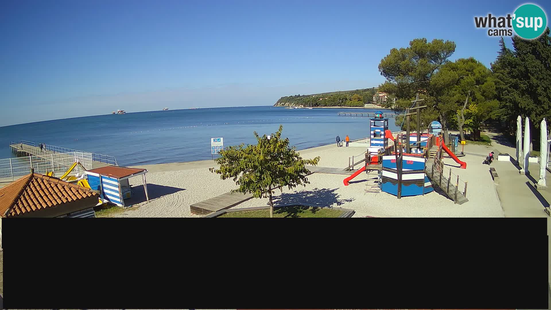 Live webcam Ankarano – Adria Ankaran Hotel & Resort – Slovenia
