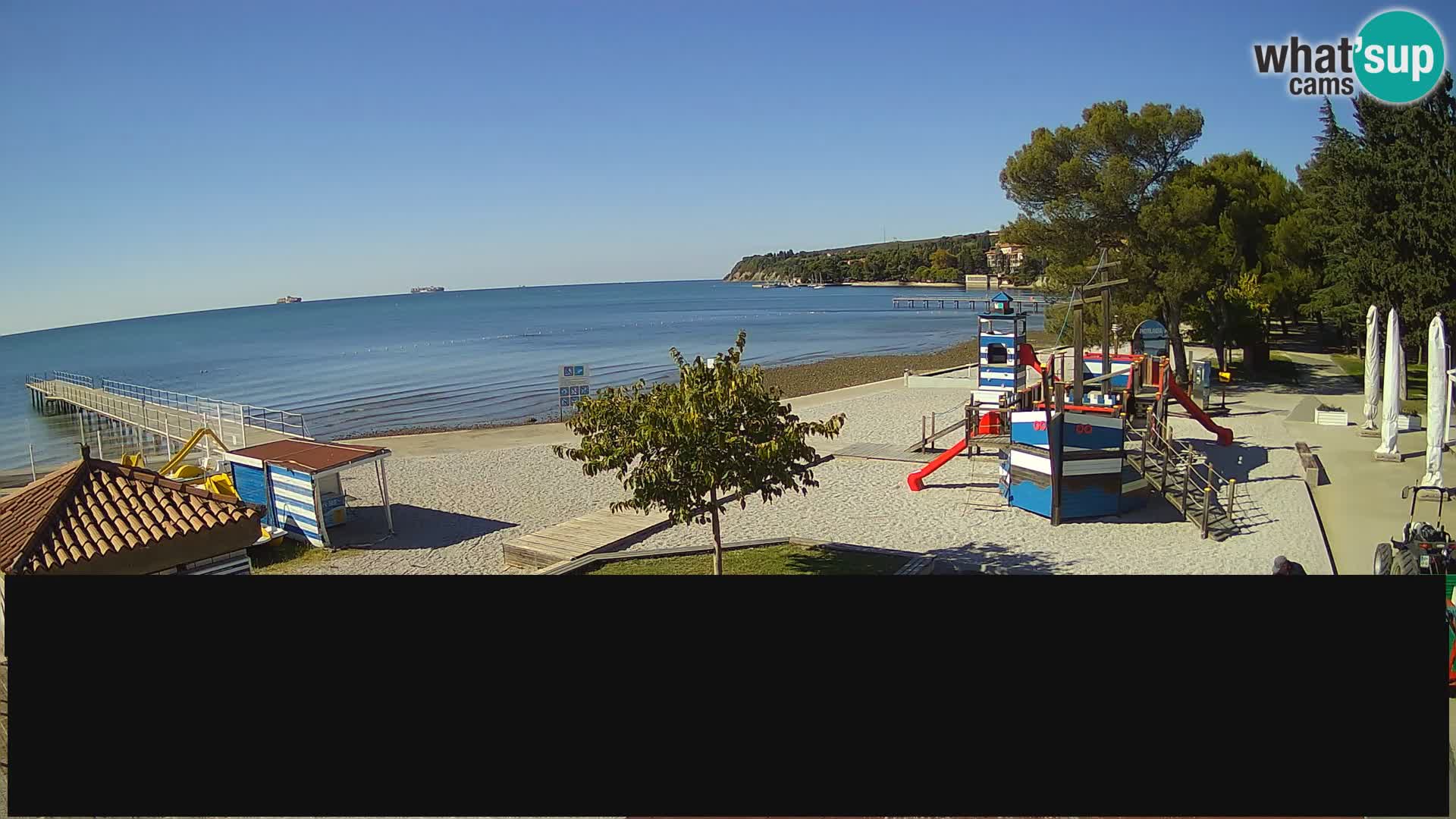Live webcam Ankaran – Adria Ankaran Hotel & Resort – Slovenia