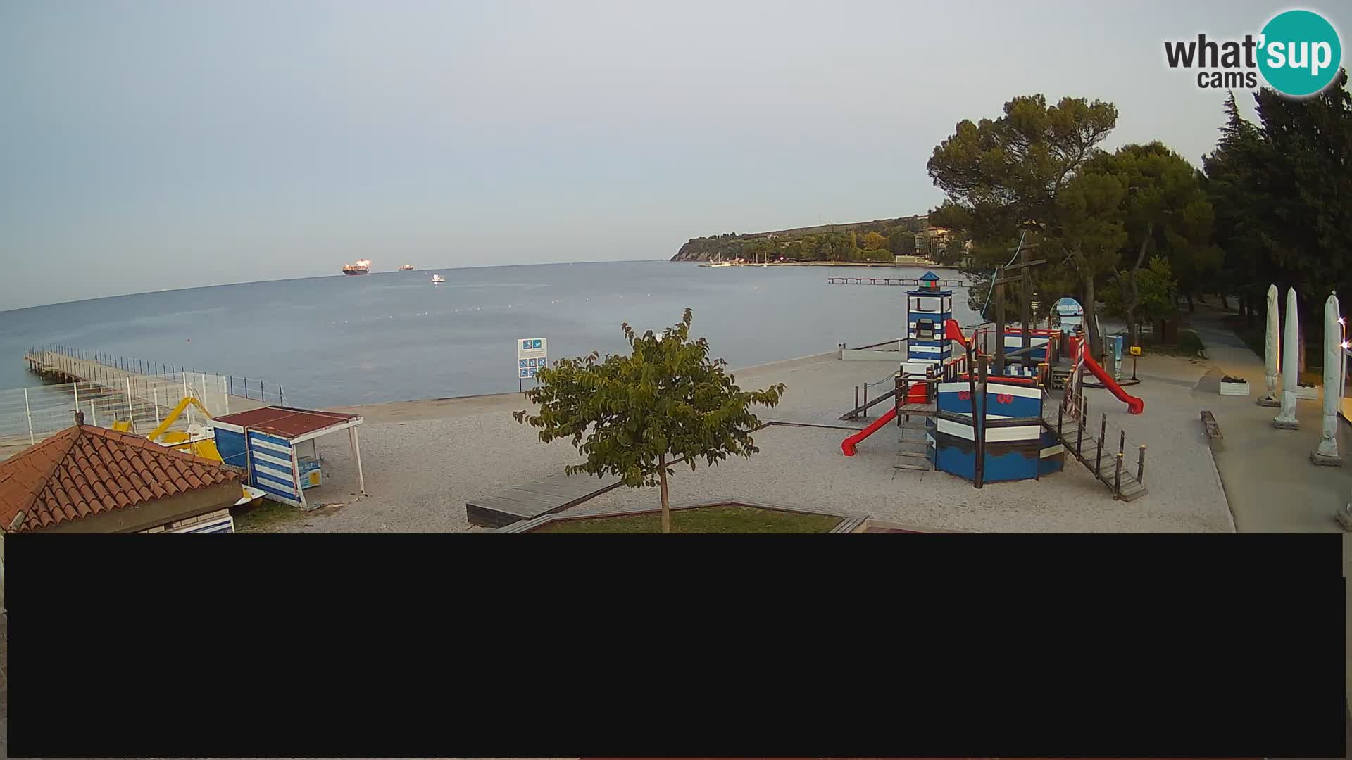 Live webcam Ankarano – Adria Ankaran Hotel & Resort – Slovenia