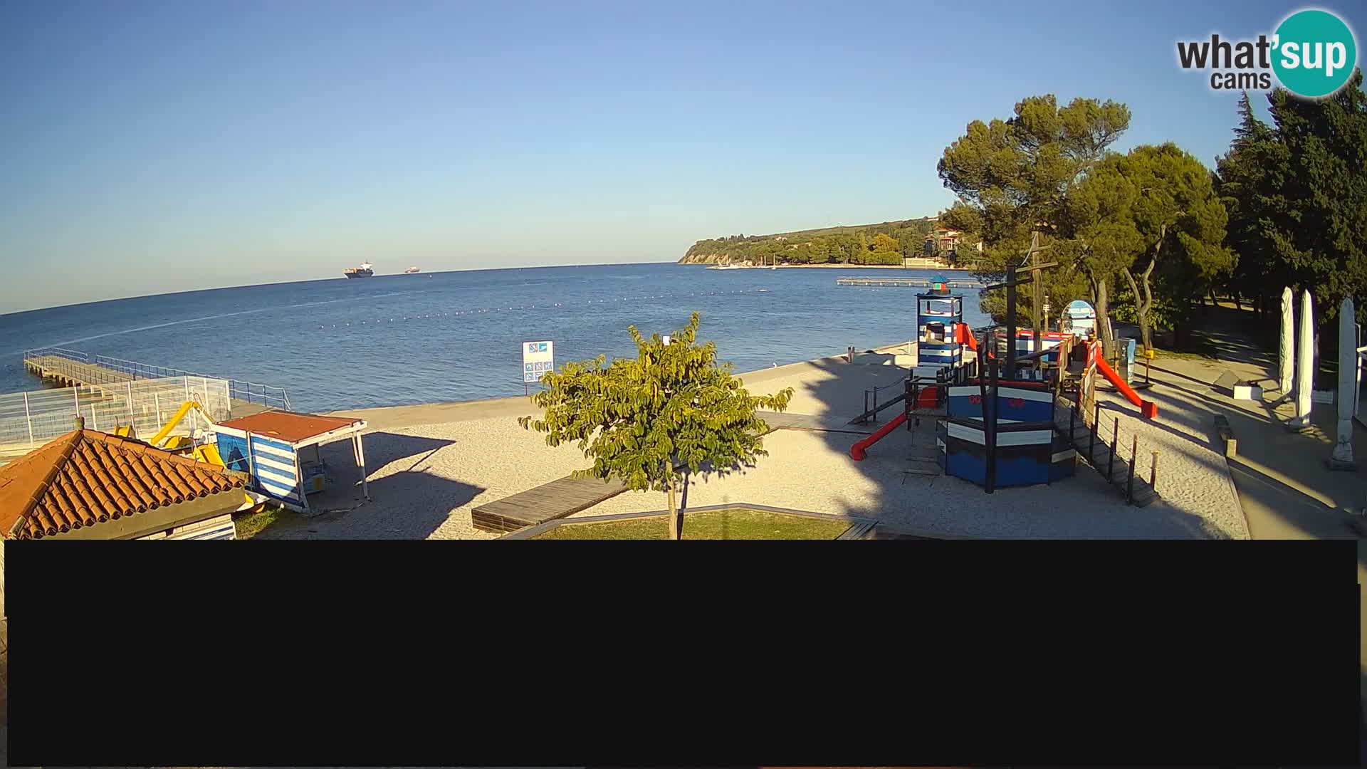 Live webcam Ankaran – Adria Ankaran Hotel & Resort – Slovenia