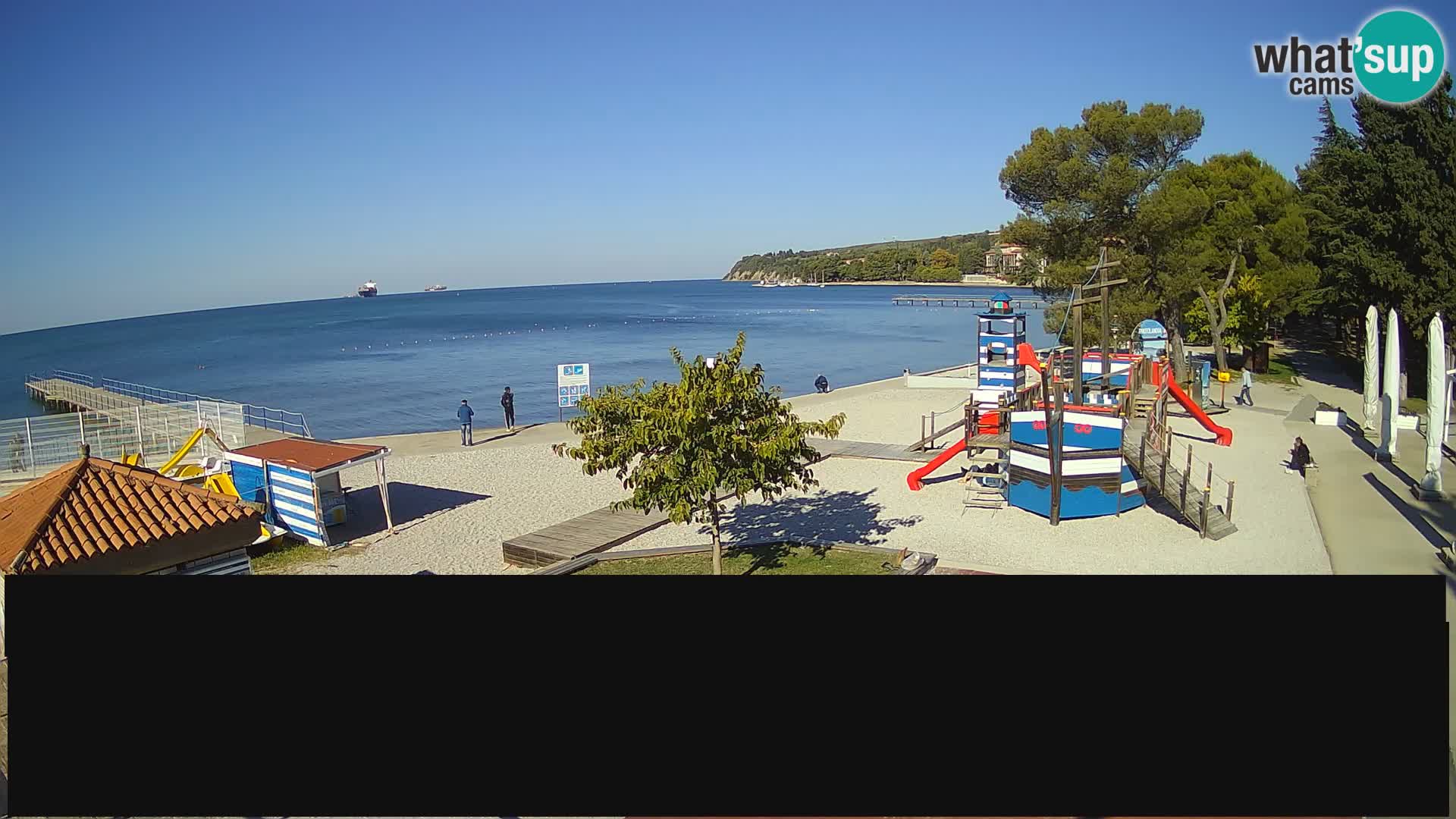 Live webcam Ankarano – Adria Ankaran Hotel & Resort – Slovenia