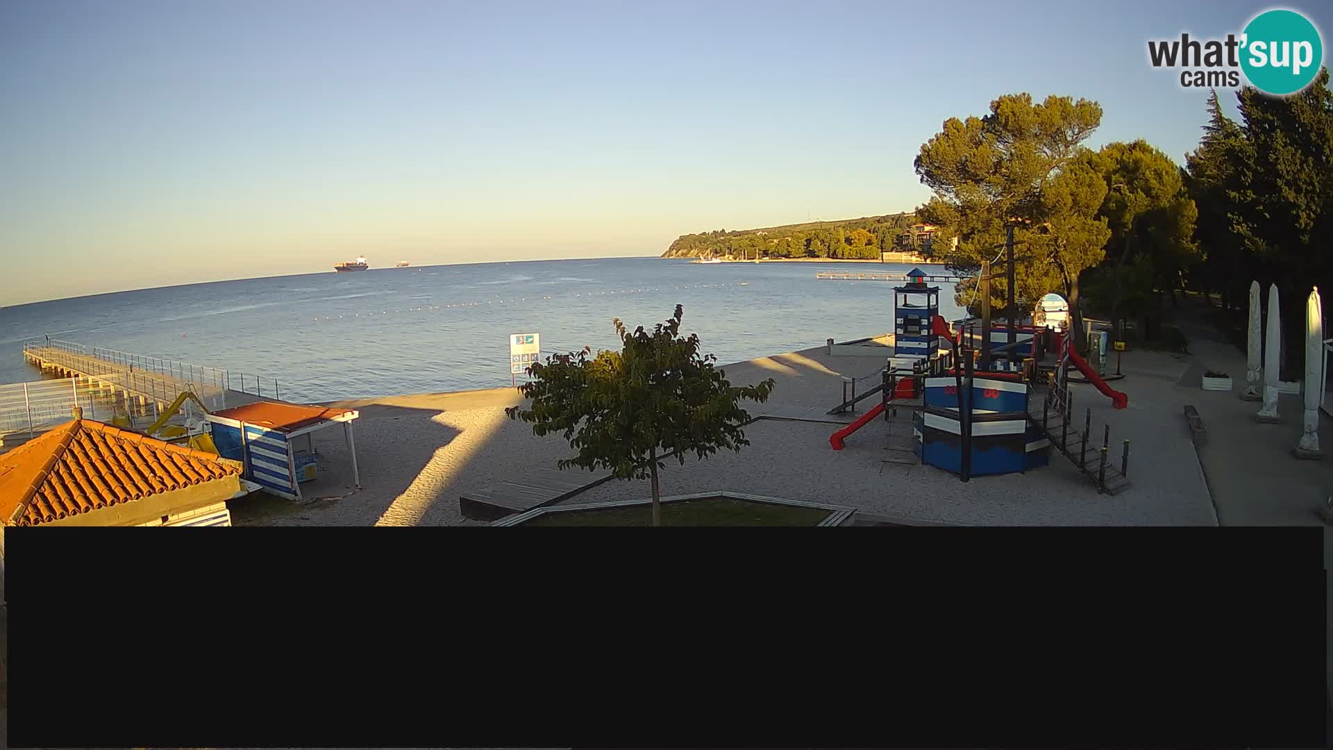 Webcam en direct Ankaran – Adria Ankaran Hotel & Resort – Slovénie