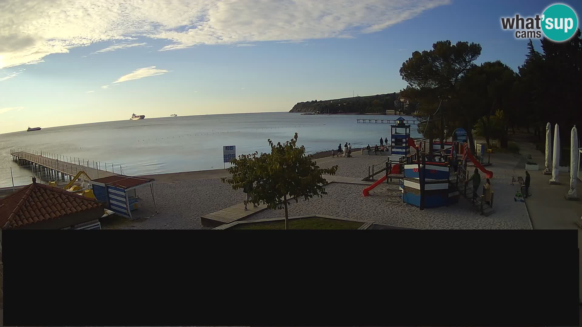 Webcam en direct Ankaran – Adria Ankaran Hotel & Resort – Slovénie