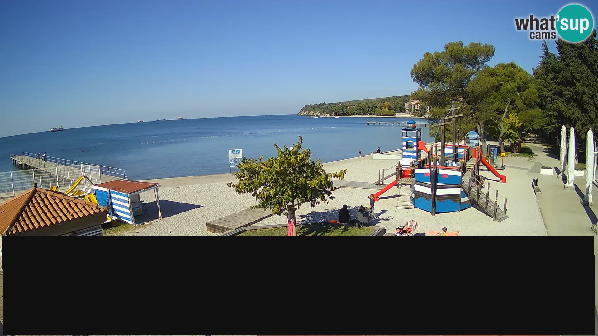 Webcam en direct Ankaran – Adria Ankaran Hotel & Resort – Slovénie