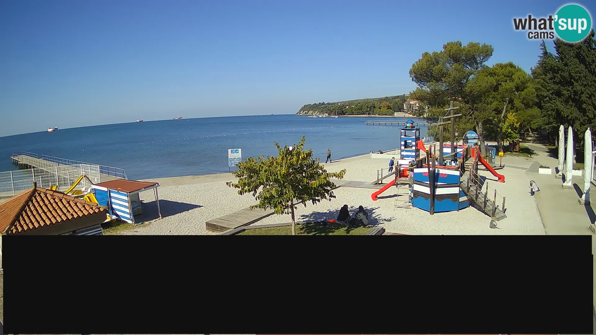 Webcam en direct Ankaran – Adria Ankaran Hotel & Resort – Slovénie
