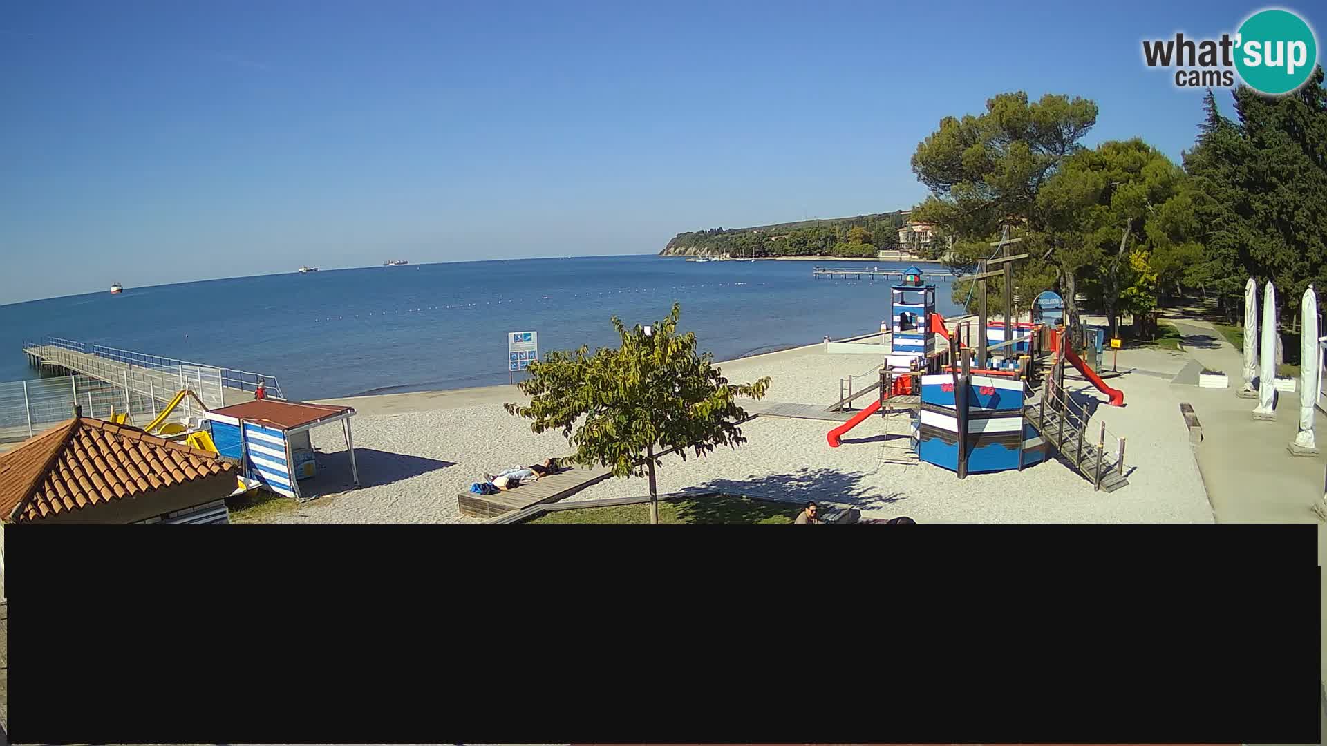 Live webcam Ankarano – Adria Ankaran Hotel & Resort – Slovenia