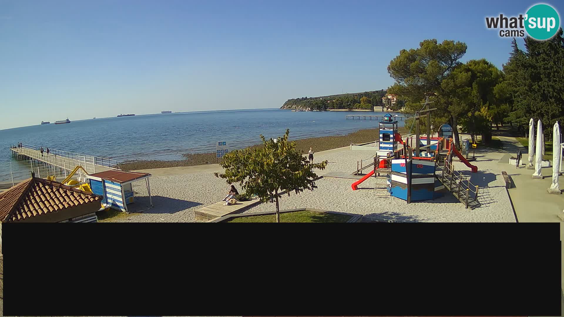 Cámara web en vivo Ankaran – Adria Ankaran Hotel & Resort – Eslovenia