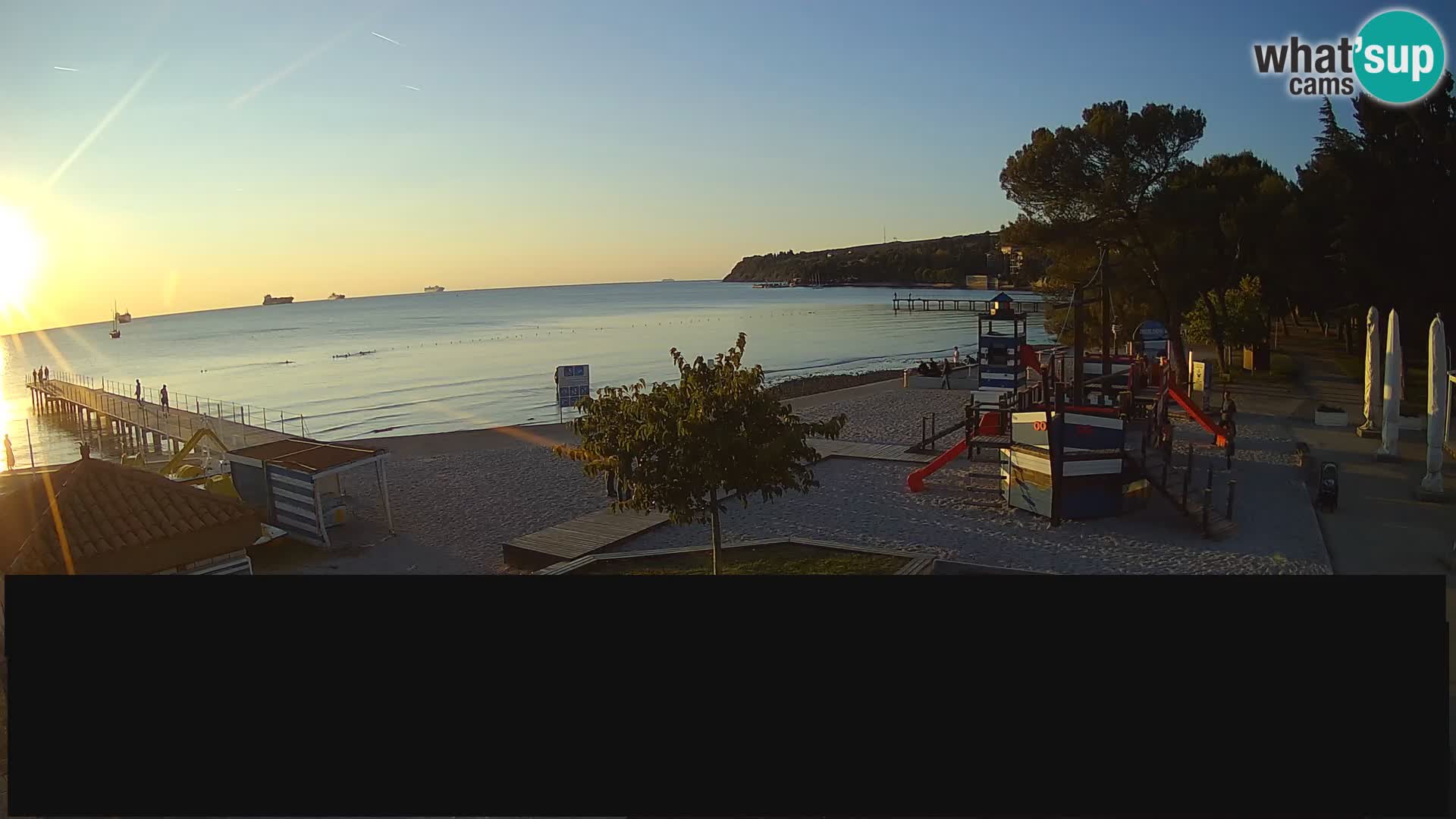 Webcam en direct Ankaran – Adria Ankaran Hotel & Resort – Slovénie