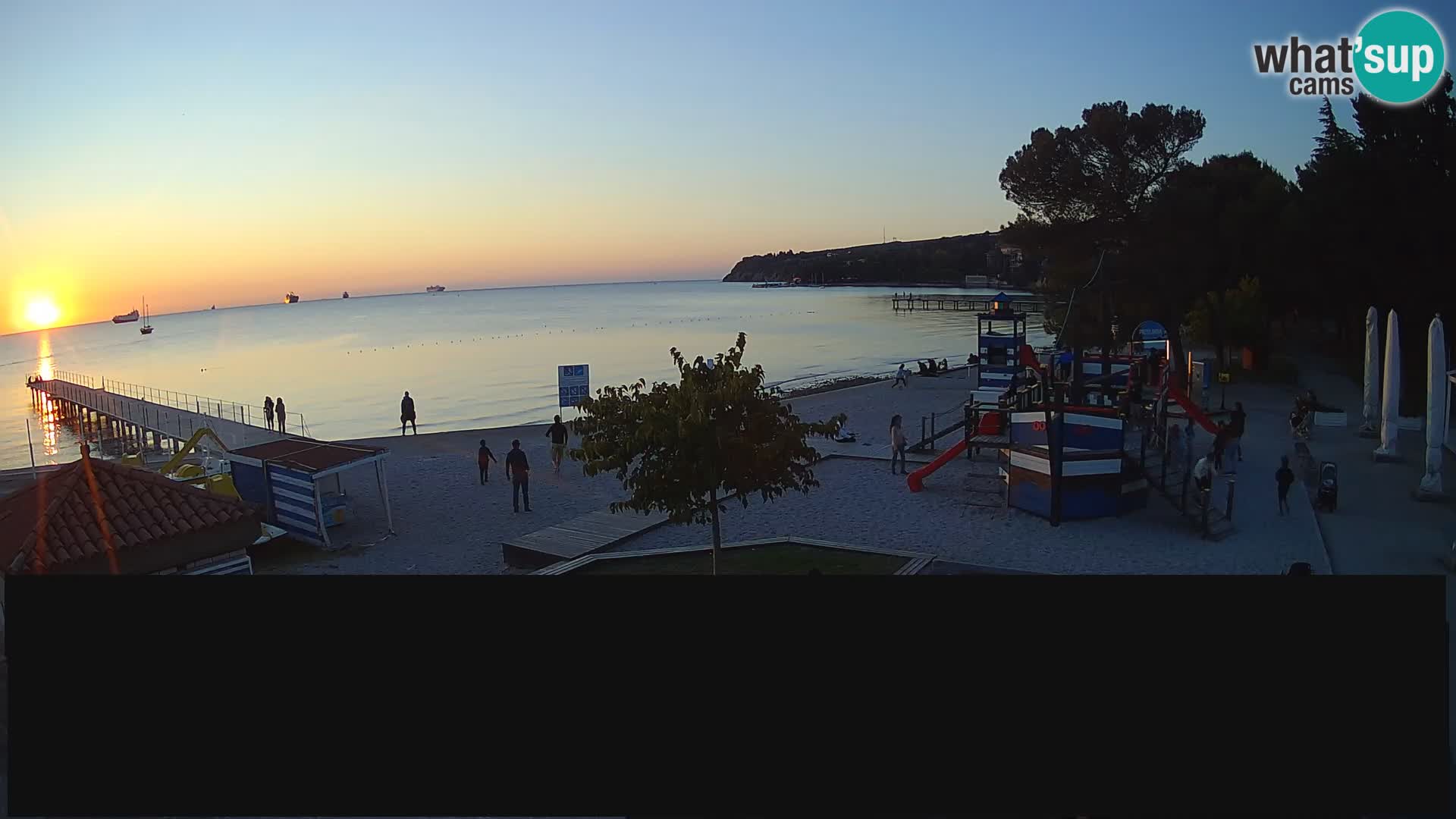 Cámara web en vivo Ankaran – Adria Ankaran Hotel & Resort – Eslovenia