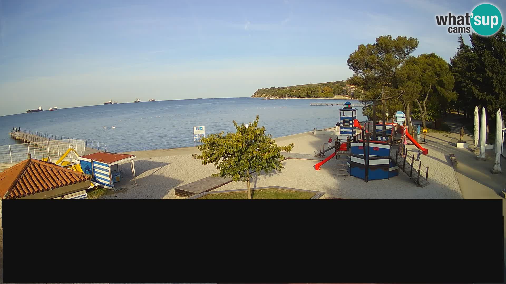 Web kamera uživo Ankaran – Adria Ankaran Hotel & Resort – Slovenija