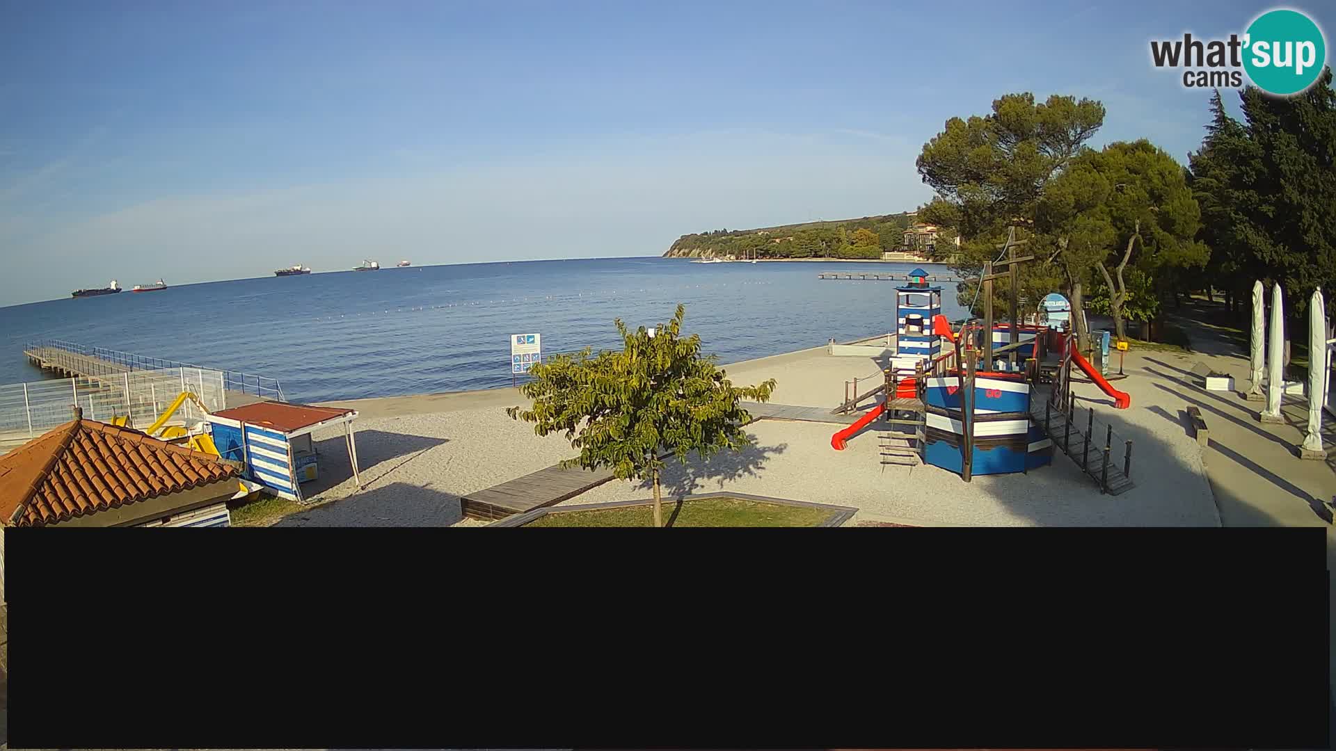 Live webcam Ankarano – Adria Ankaran Hotel & Resort – Slovenia
