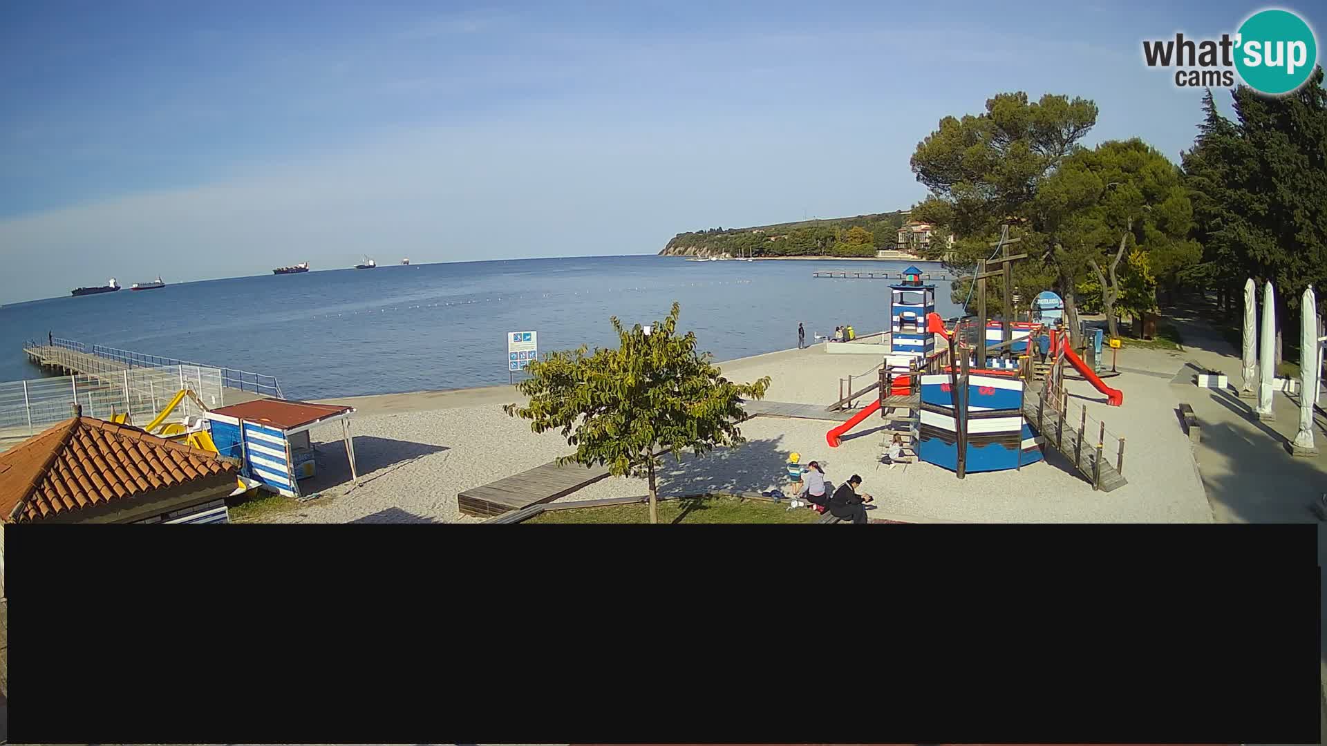 Live webcam Ankarano – Adria Ankaran Hotel & Resort – Slovenia