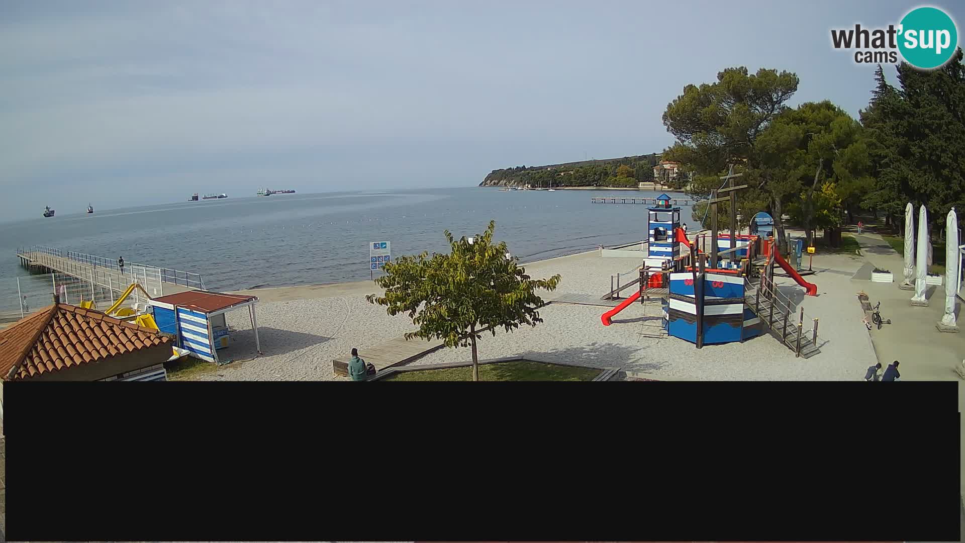 Live webcam Ankarano – Adria Ankaran Hotel & Resort – Slovenia