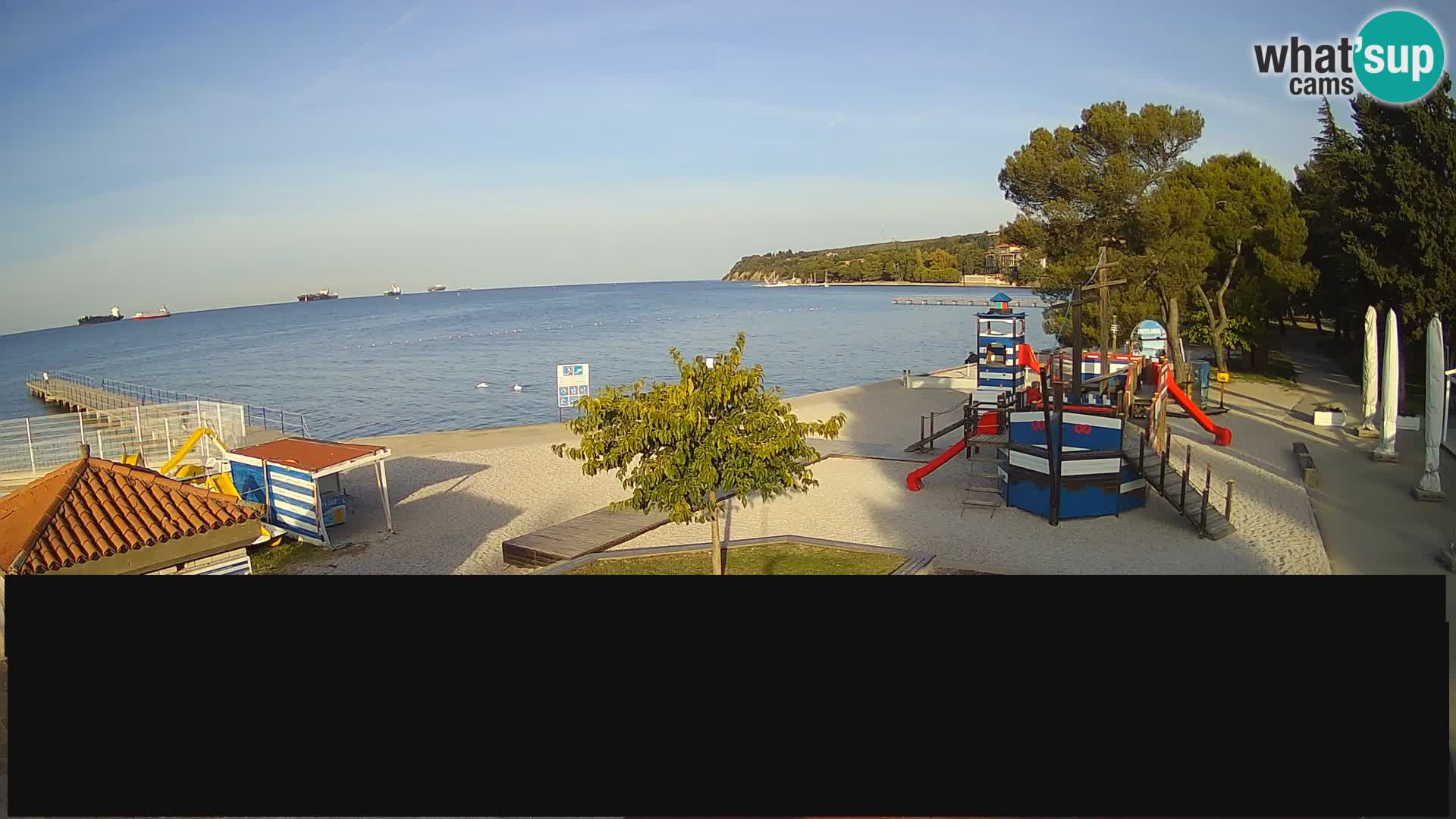 Live webcam Ankaran – Adria Ankaran Hotel & Resort – Slovenia