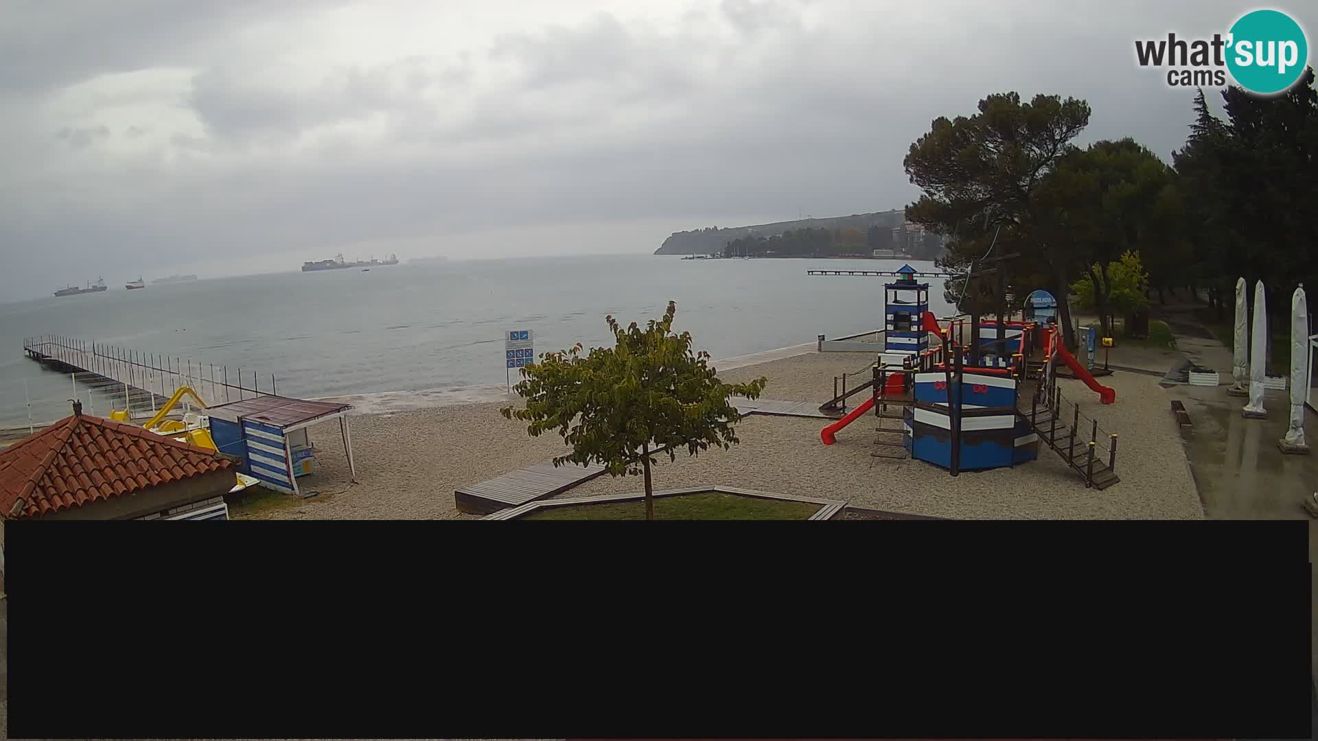 Live webcam Ankaran – Adria Ankaran Hotel & Resort – Slovenia