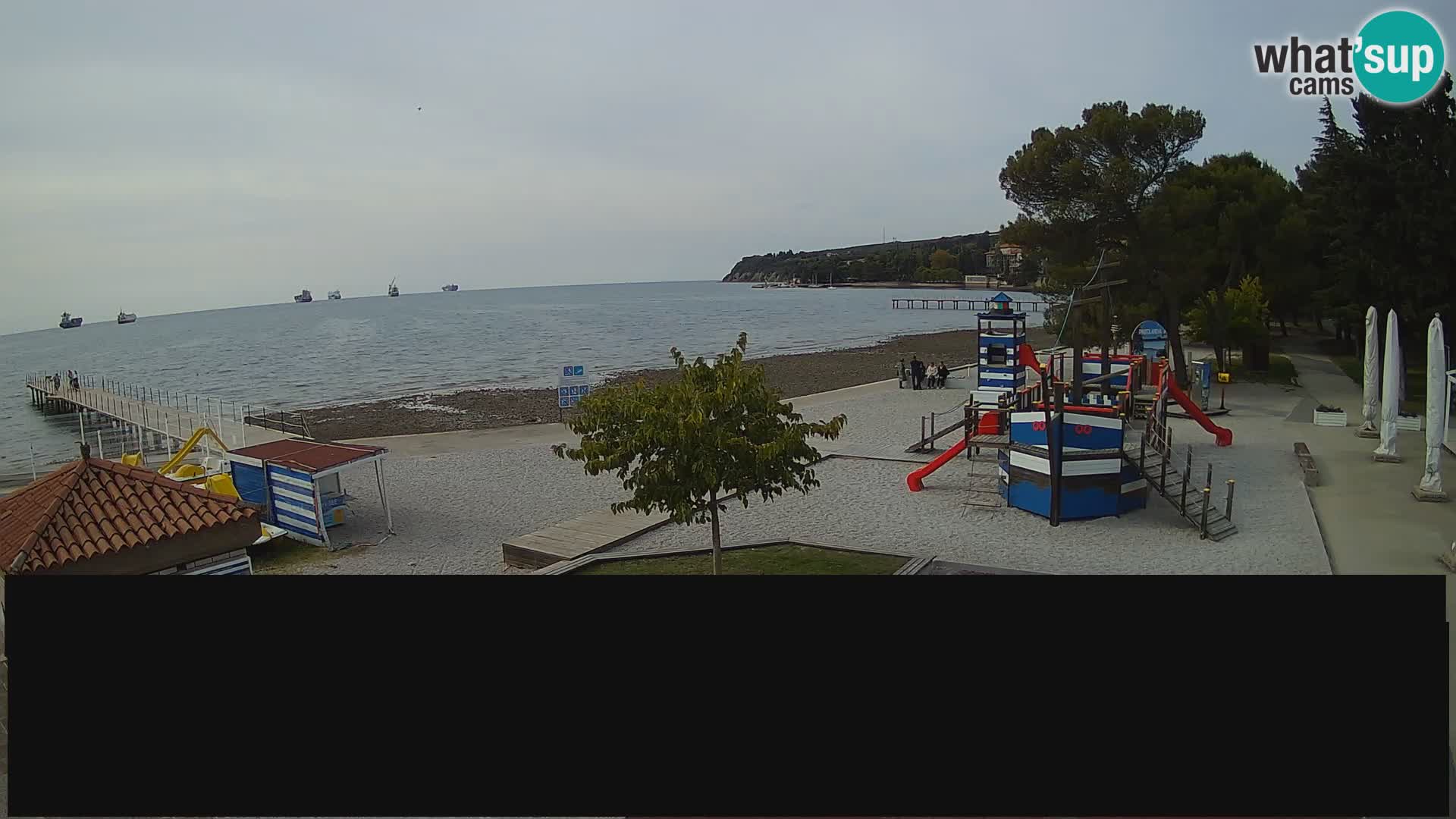 Live webcam Ankarano – Adria Ankaran Hotel & Resort – Slovenia