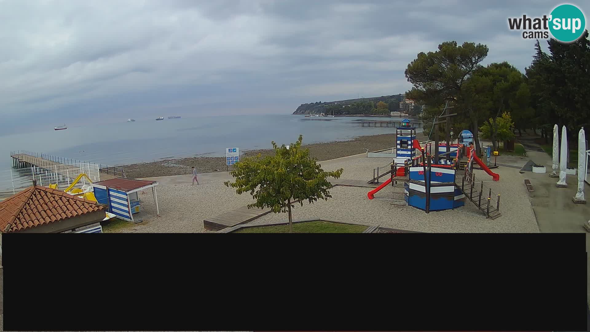 Web kamera uživo Ankaran – Adria Ankaran Hotel & Resort – Slovenija