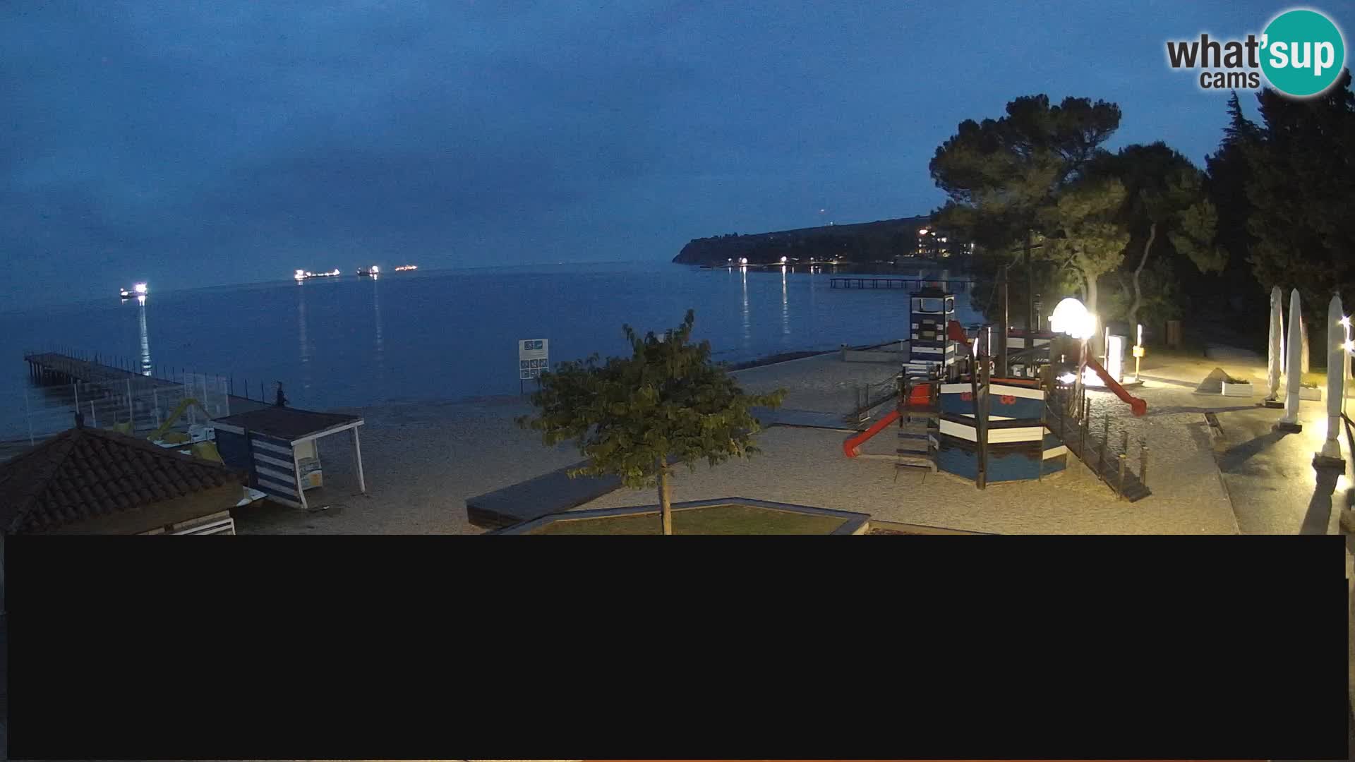 Live webcam Ankaran – Adria Ankaran Hotel & Resort – Slovenia