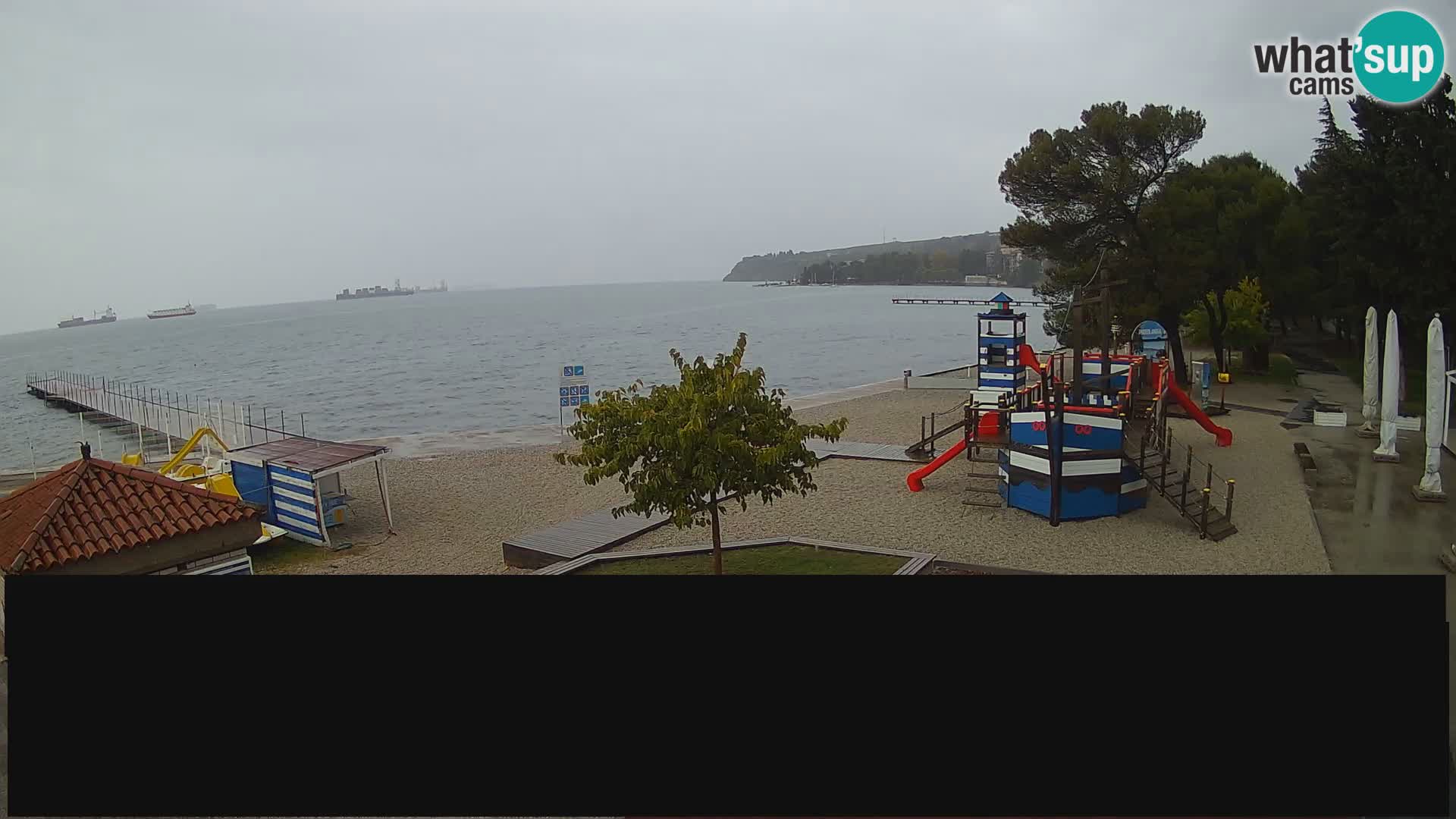 Live webcam Ankaran – Adria Ankaran Hotel & Resort – Slovenia