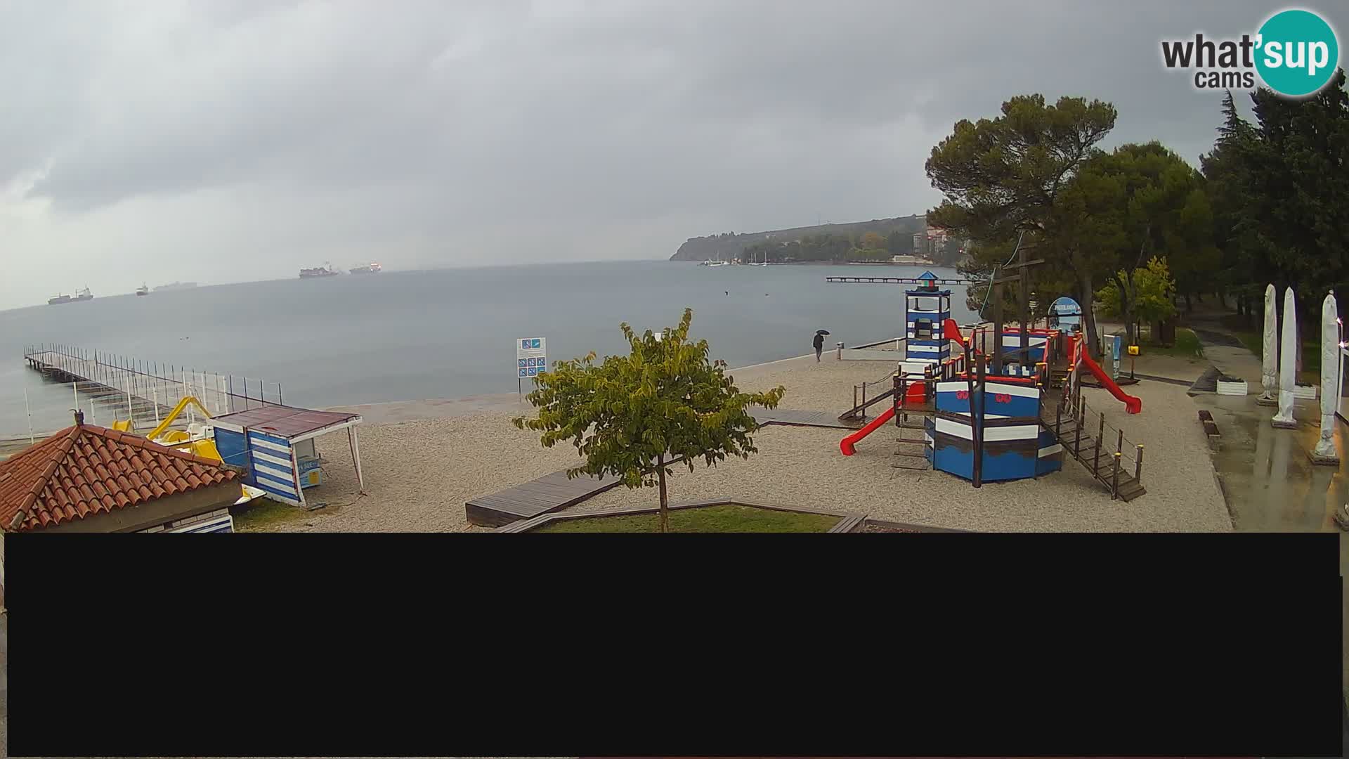 Live webcam Ankaran – Adria Ankaran Hotel & Resort – Slovenia