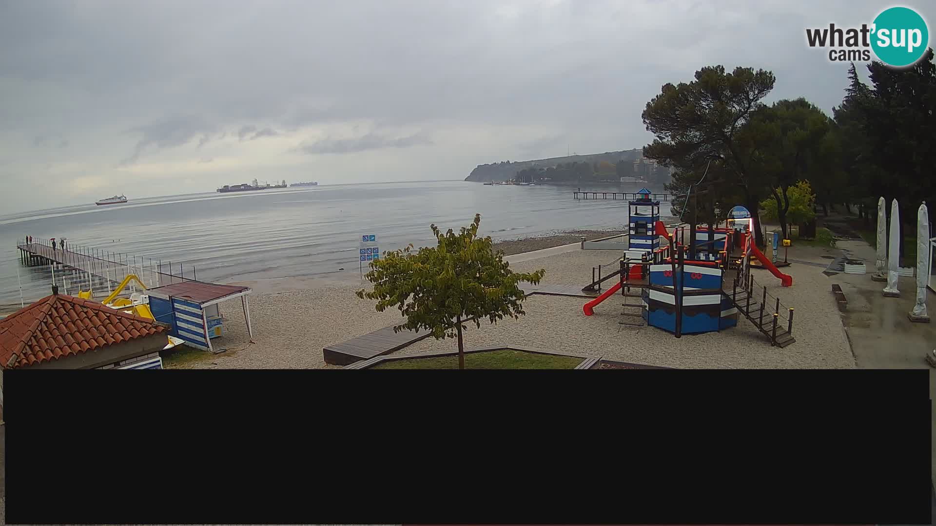 Live webcam Ankarano – Adria Ankaran Hotel & Resort – Slovenia