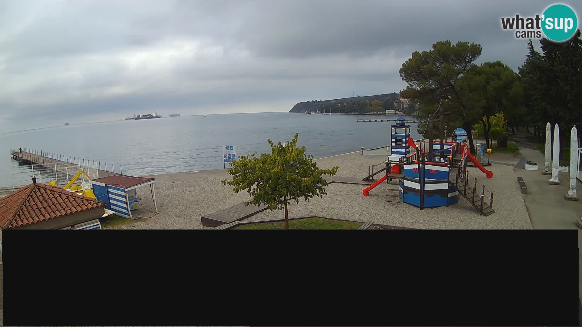 Live webcam Ankaran – Adria Ankaran Hotel & Resort – Slovenia