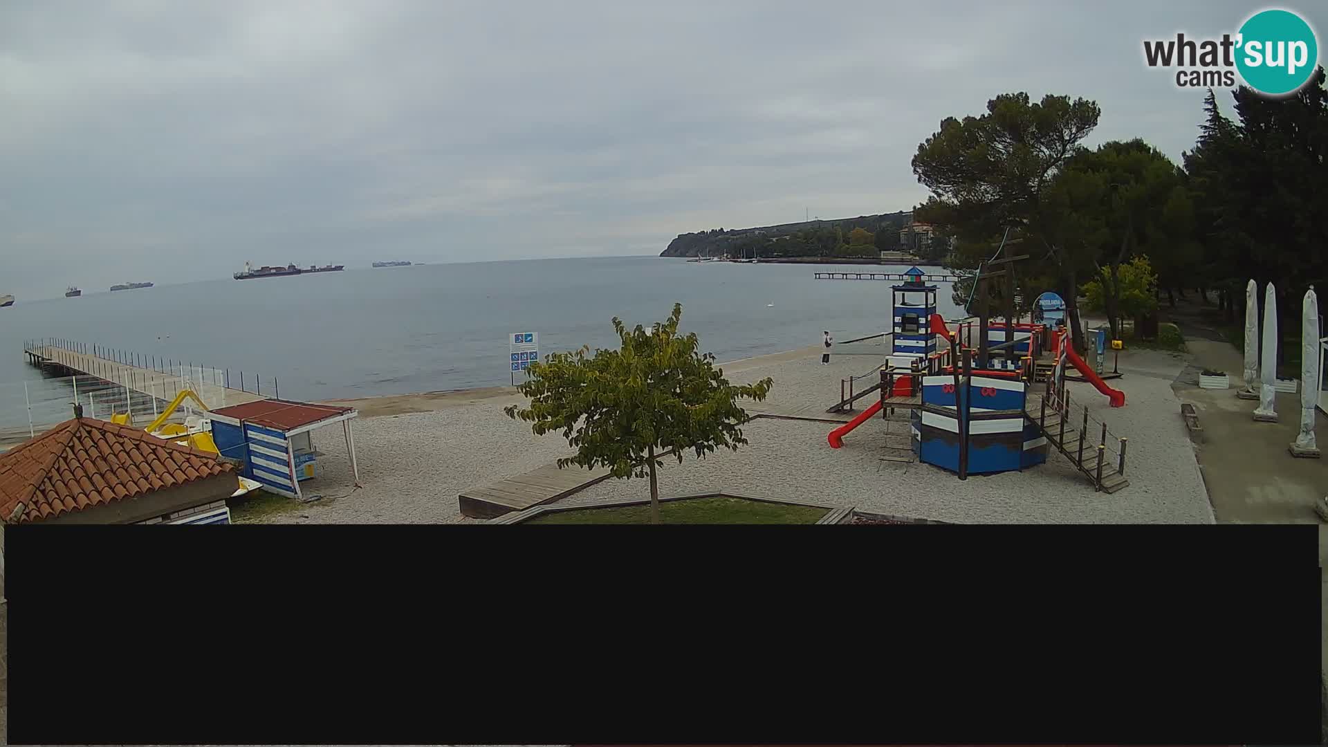 Live webcam Ankaran – Adria Ankaran Hotel & Resort – Slovenia