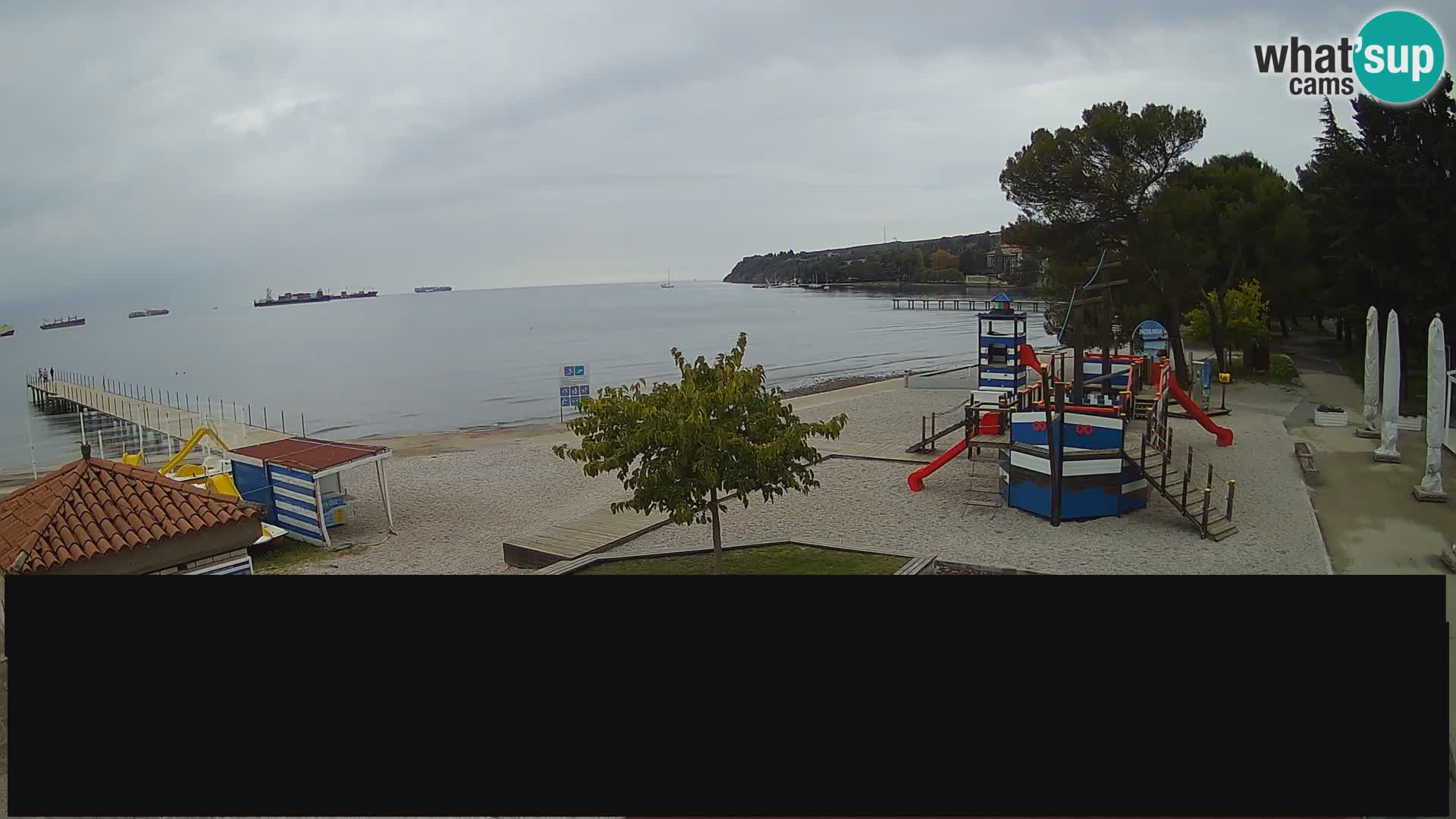 Webcam en direct Ankaran – Adria Ankaran Hotel & Resort – Slovénie