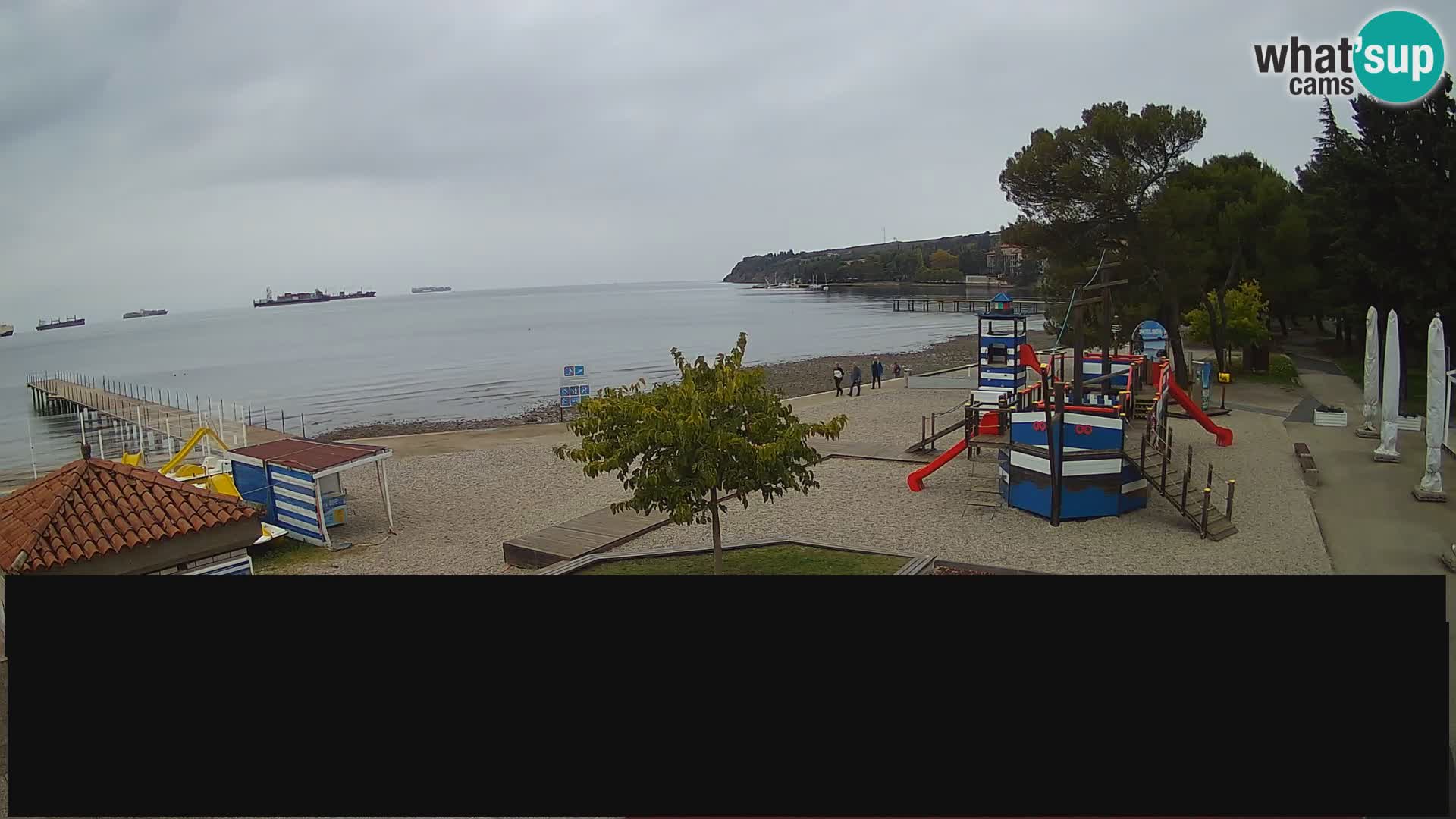 Live webcam Ankaran – Adria Ankaran Hotel & Resort – Slovenia